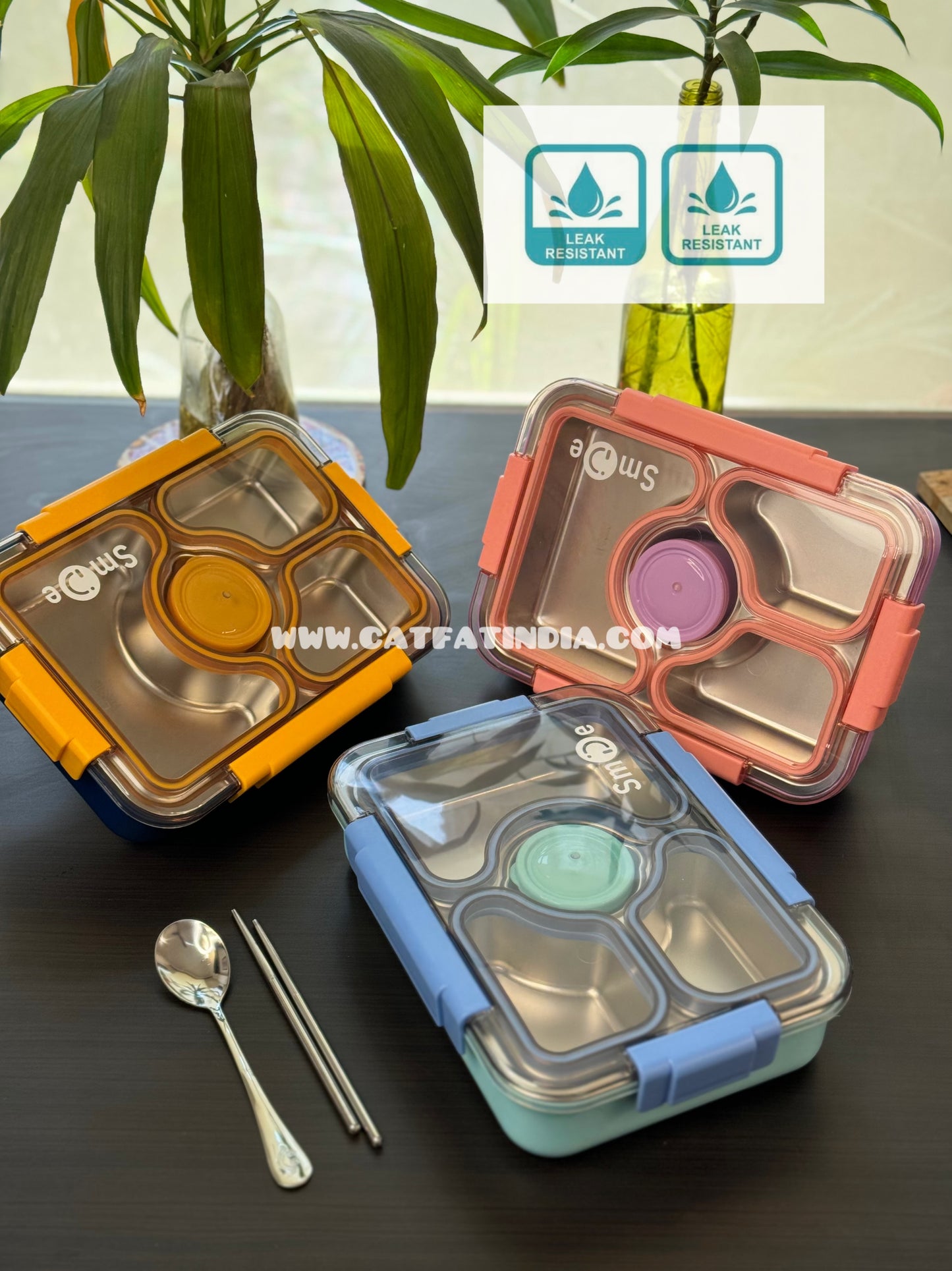 Lunch Barn Bento Box (Leak-Resident Lunch Box)