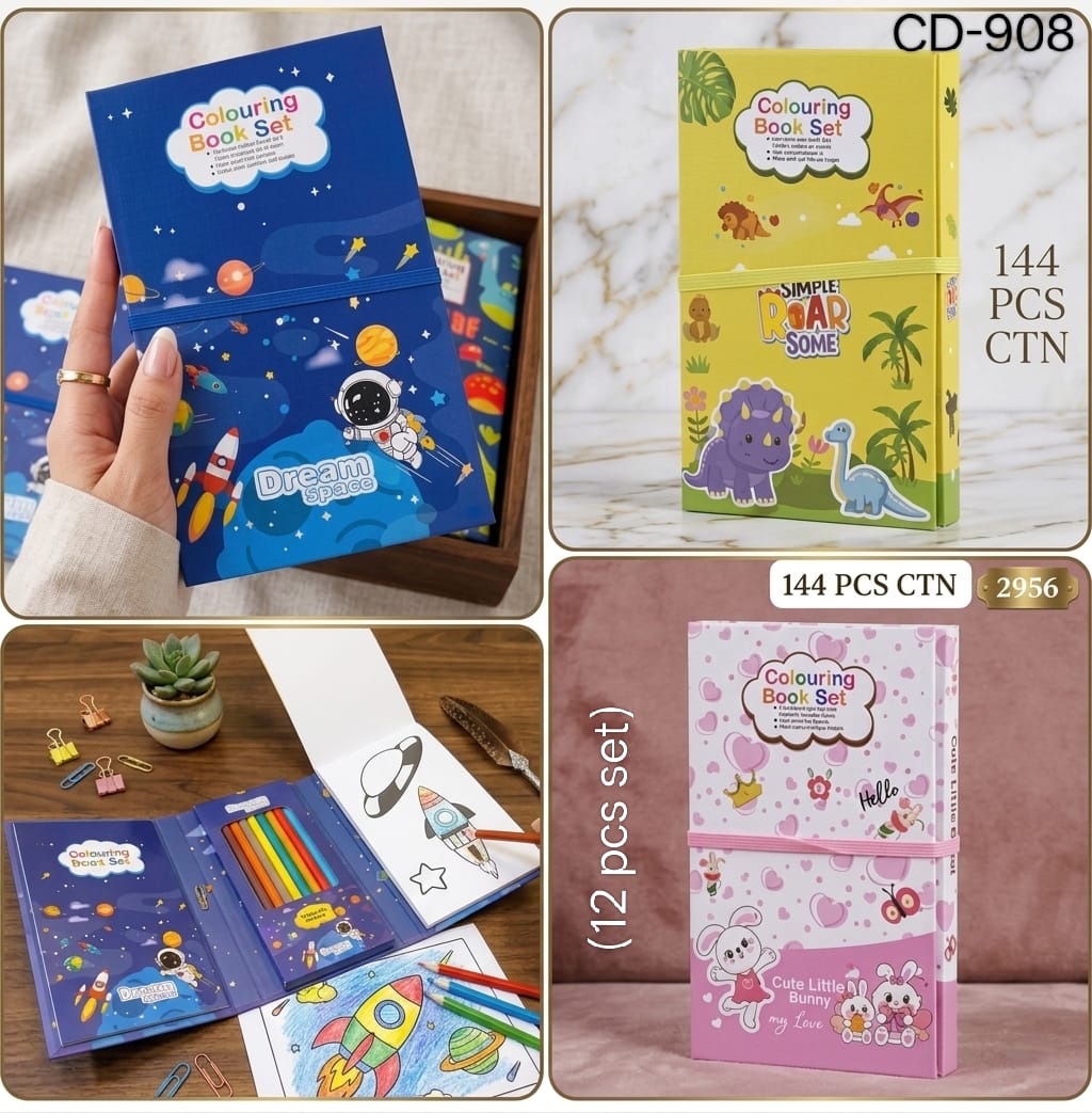 Pocket Scratch & Colouring Kit