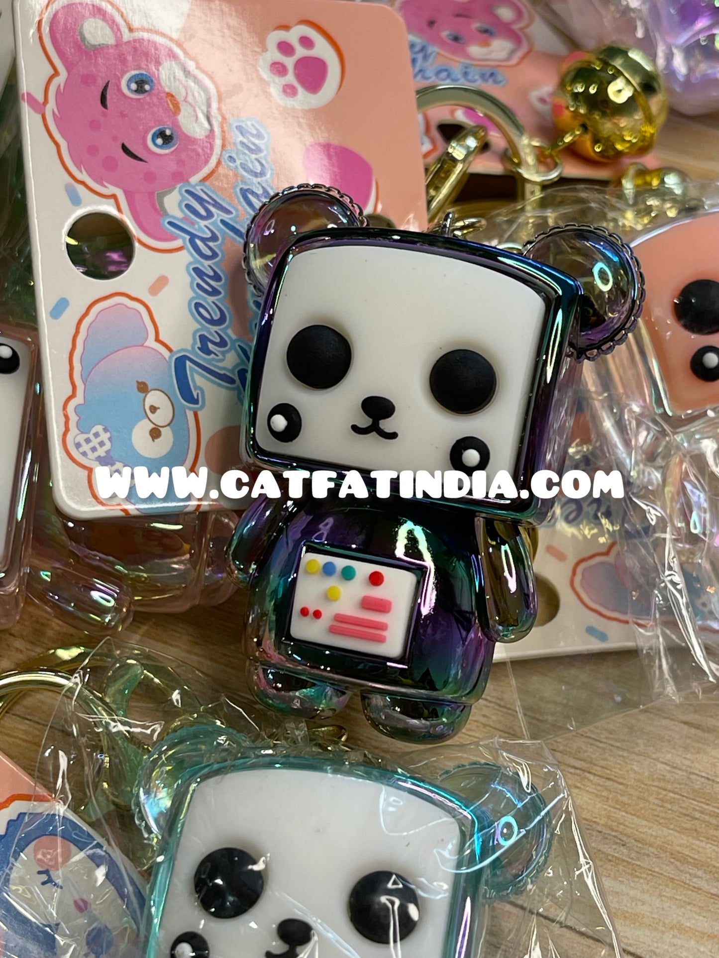 PandaPop Key Chain