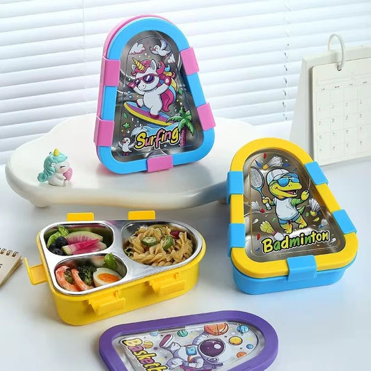 Tri Bite Stainless Steel Lunch Box