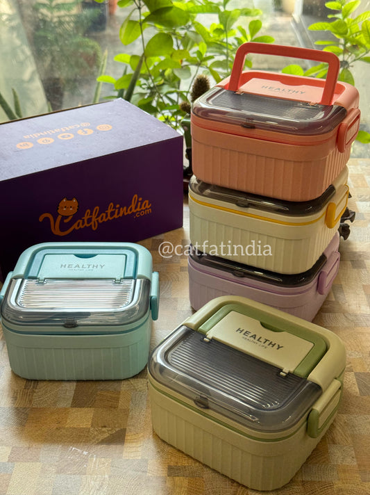 BentoBloom Square Lunch Box