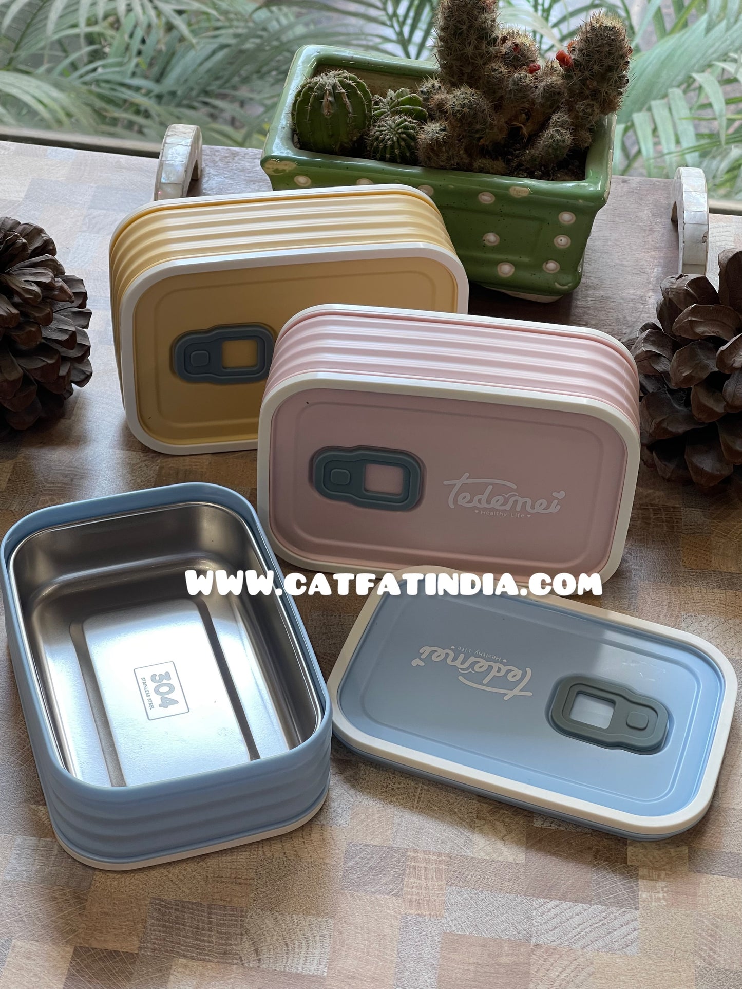 Meal Snack Stainless Steel Lunch Box