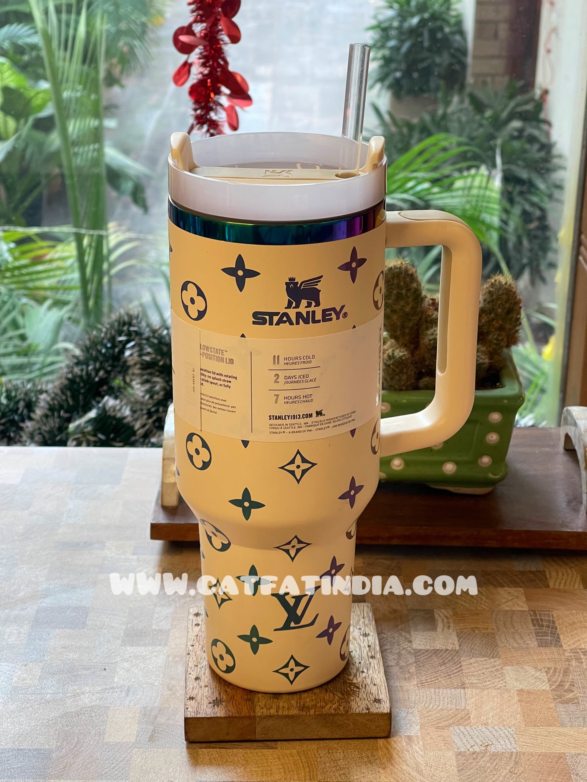 Majestic Stanley Tumbler ( stainless steel ) CATFATINDIA Majestic Stanley Tumbler ( stainless steel ) CATFATINDIA