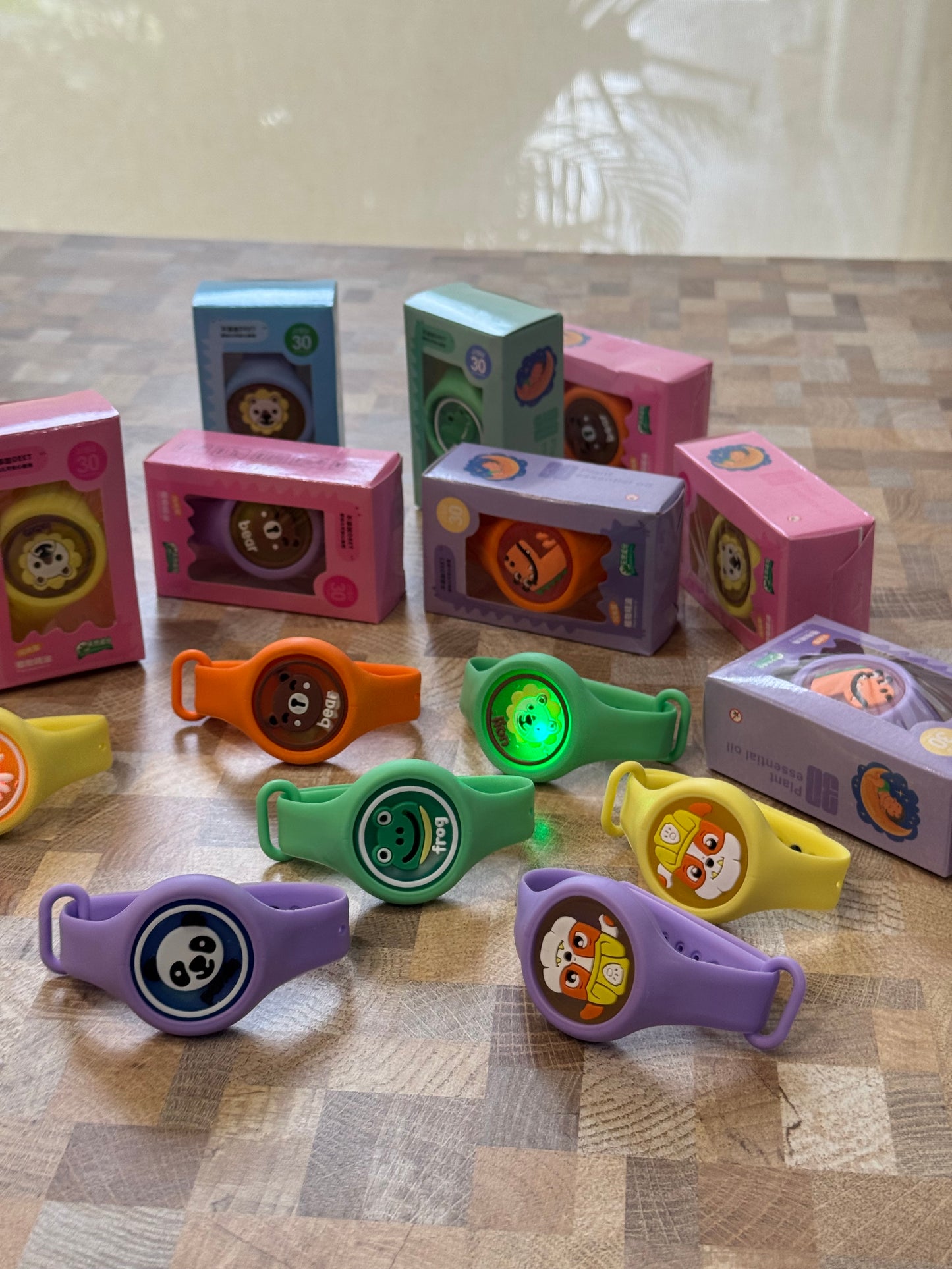 Mini Glow Character Wristband