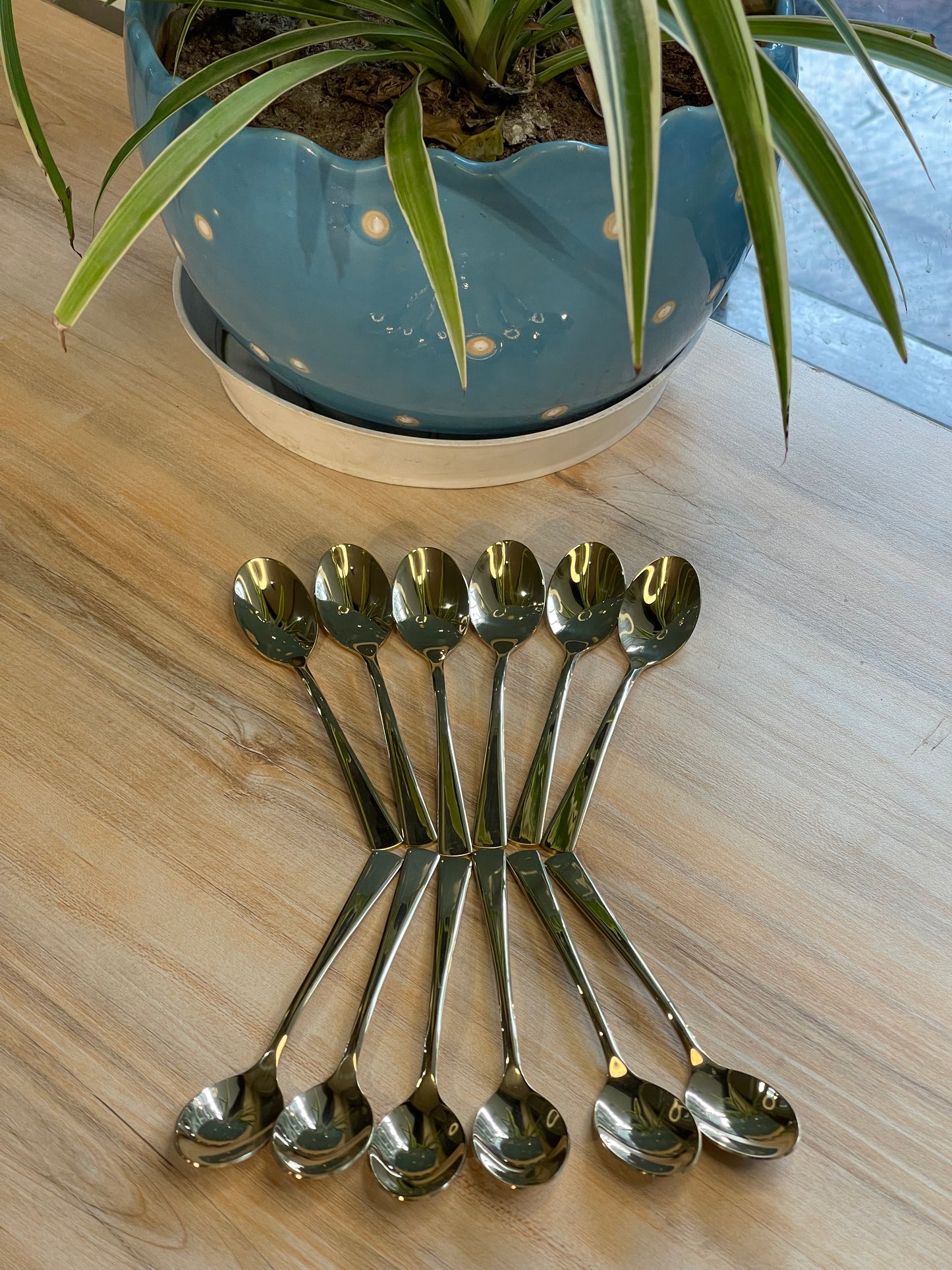 GOLDEN COLOR SPOON (SET of 6)