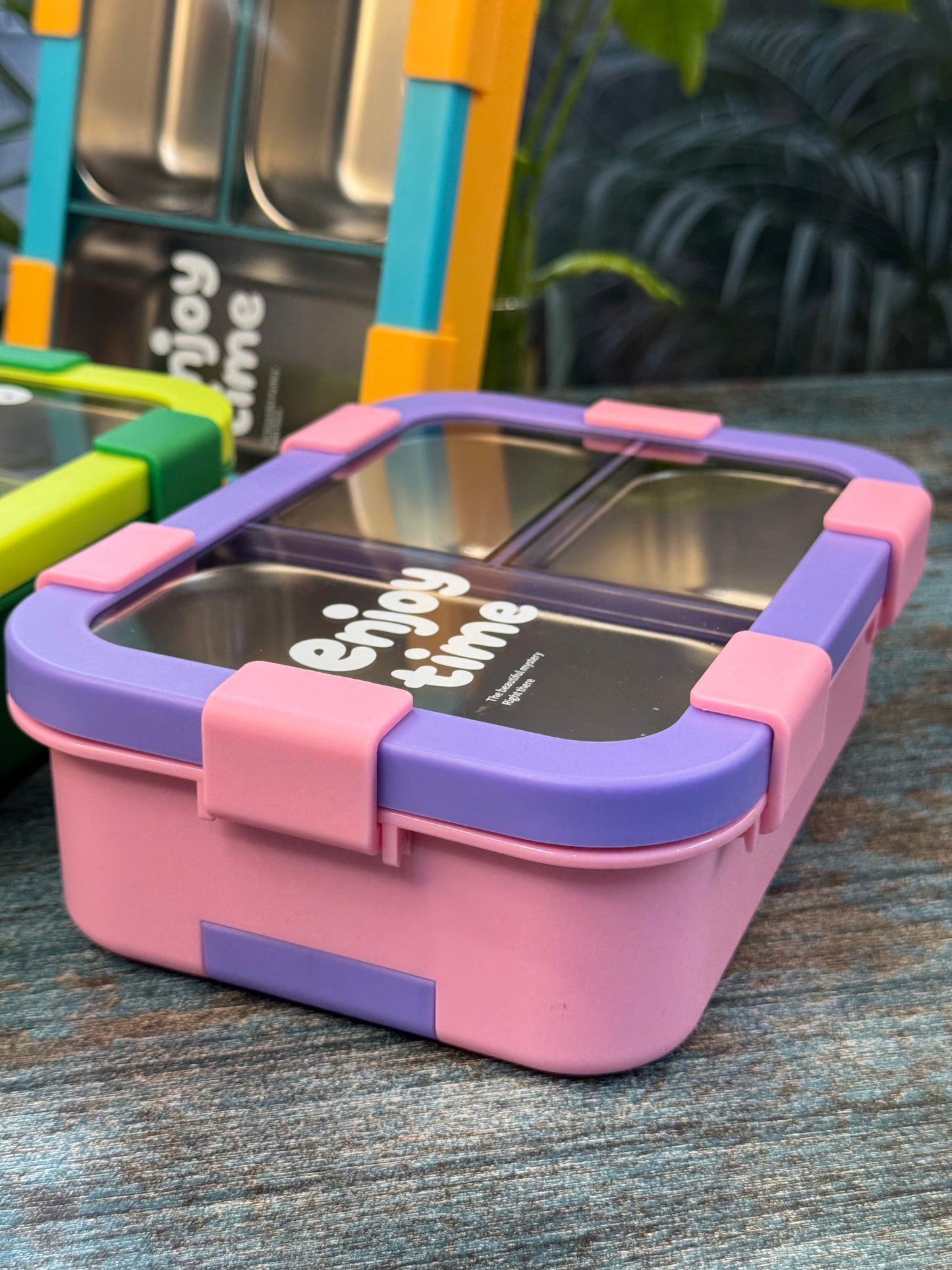 Pop Seal Bento Stainless Steel Lunch Box