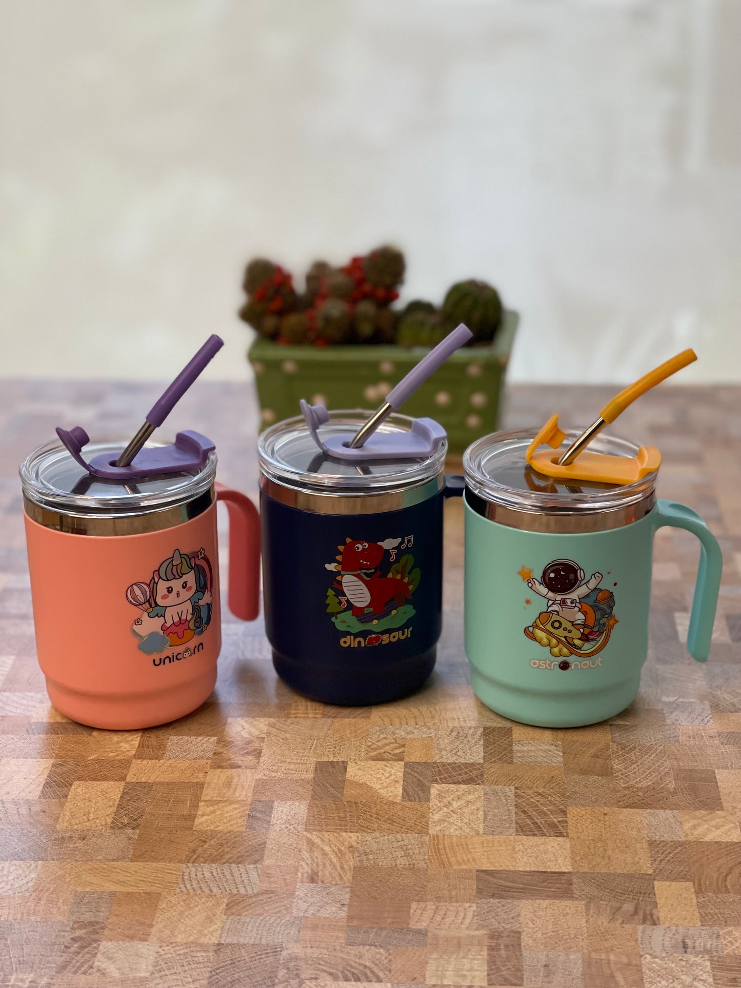 Kids Character Mug (Stainless Steel)