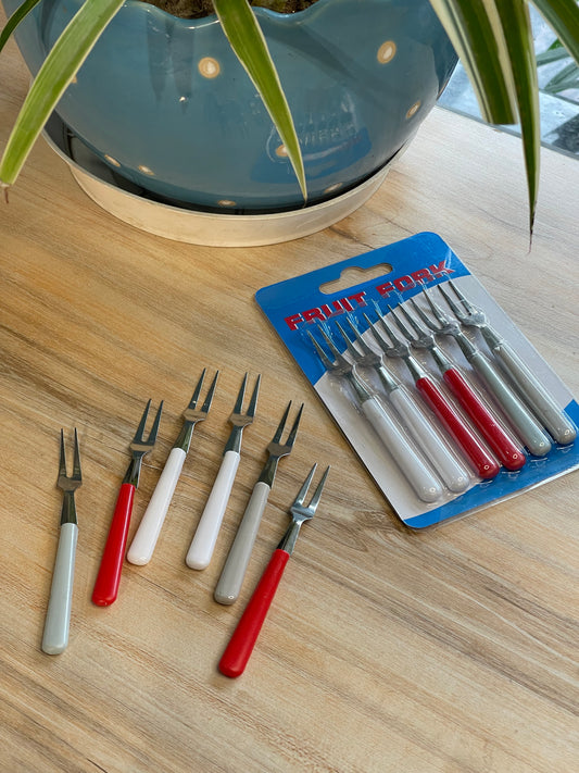 Small Fruit Fork ( 6 set of fork )
