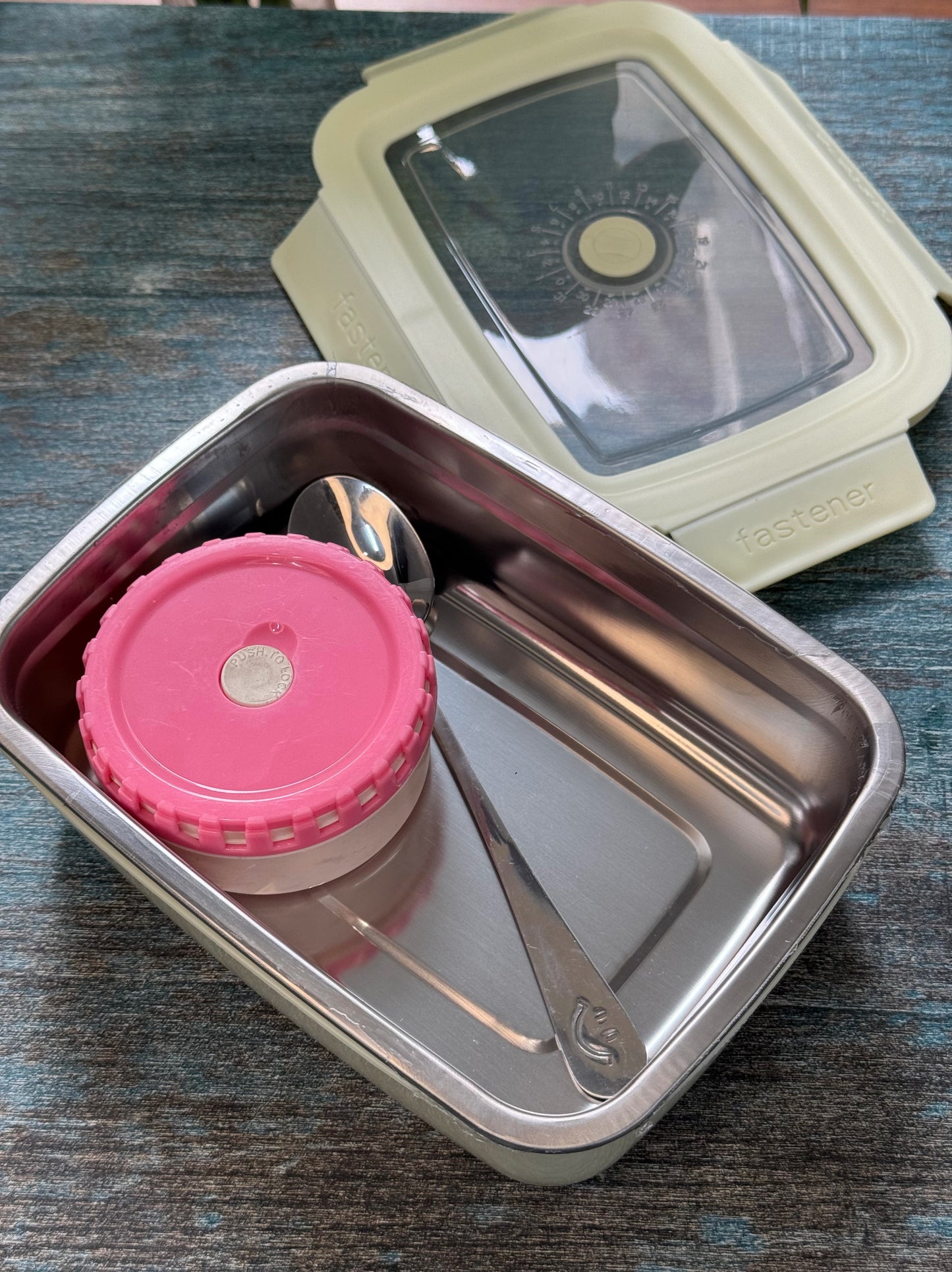 Bright Bite Steel Lunch Box