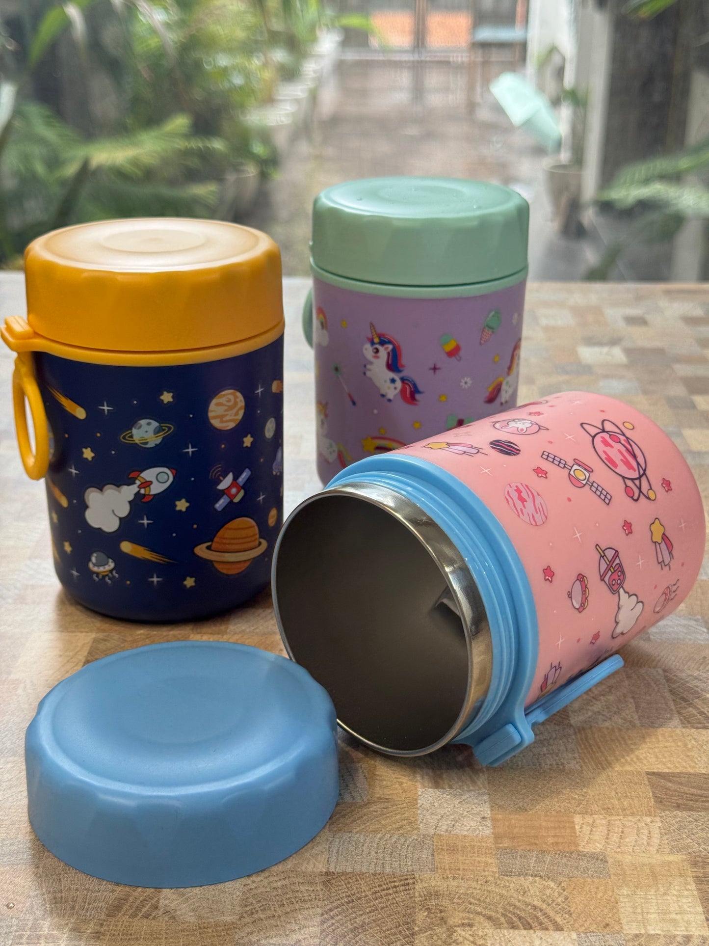 Character Stainless Steel Food Jar (480 ML)