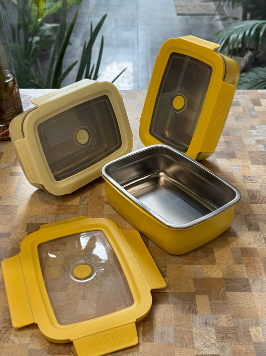 Bright Bite Steel Lunch Box