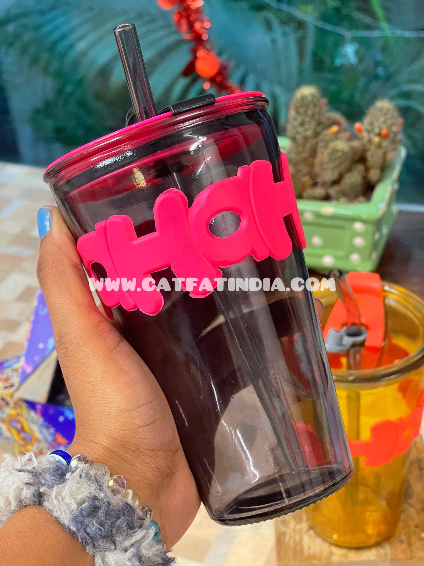 HoHo mirror glass tumbler ( transparent- opec)