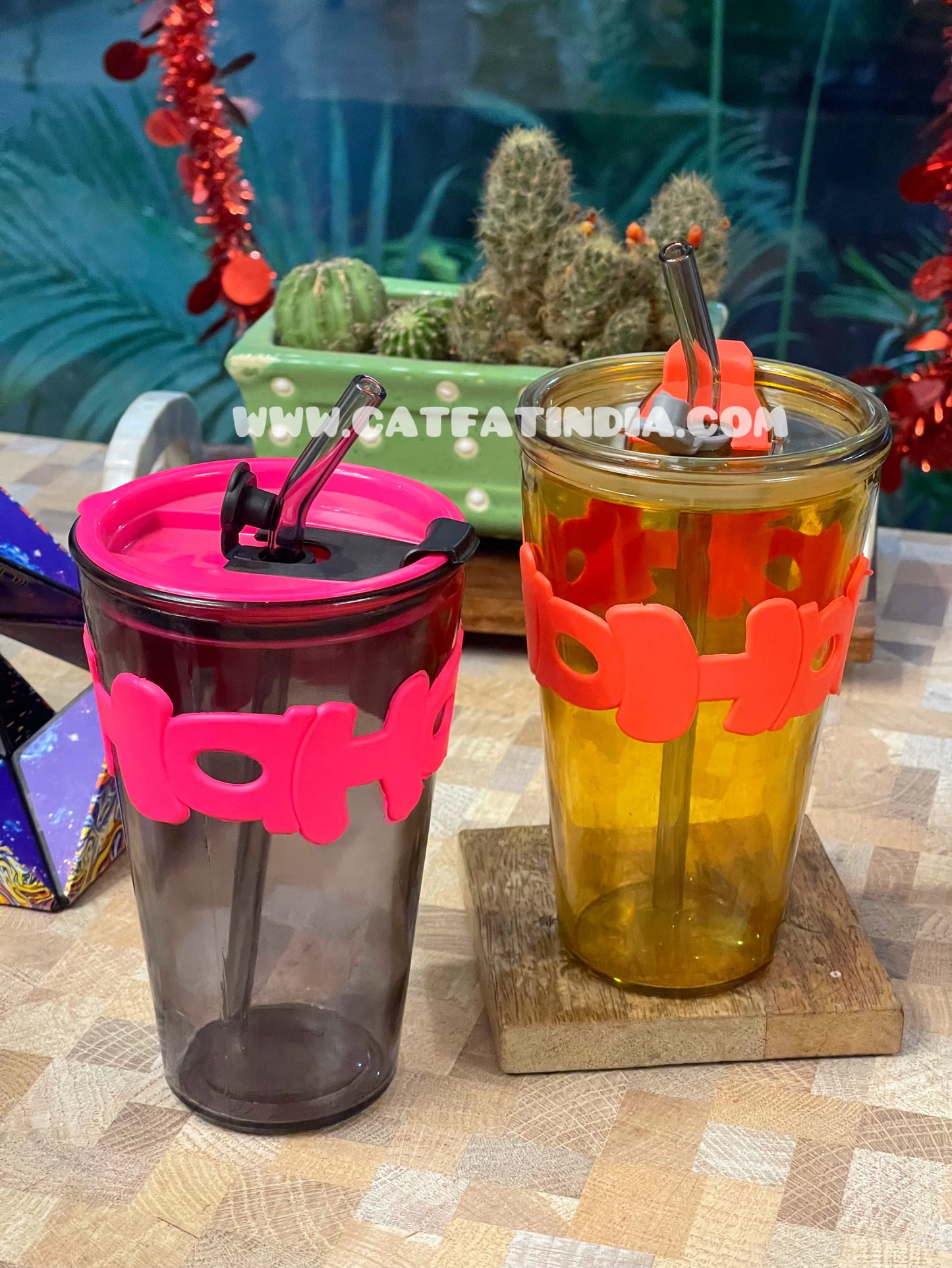 HoHo mirror glass tumbler ( transparent- opec)