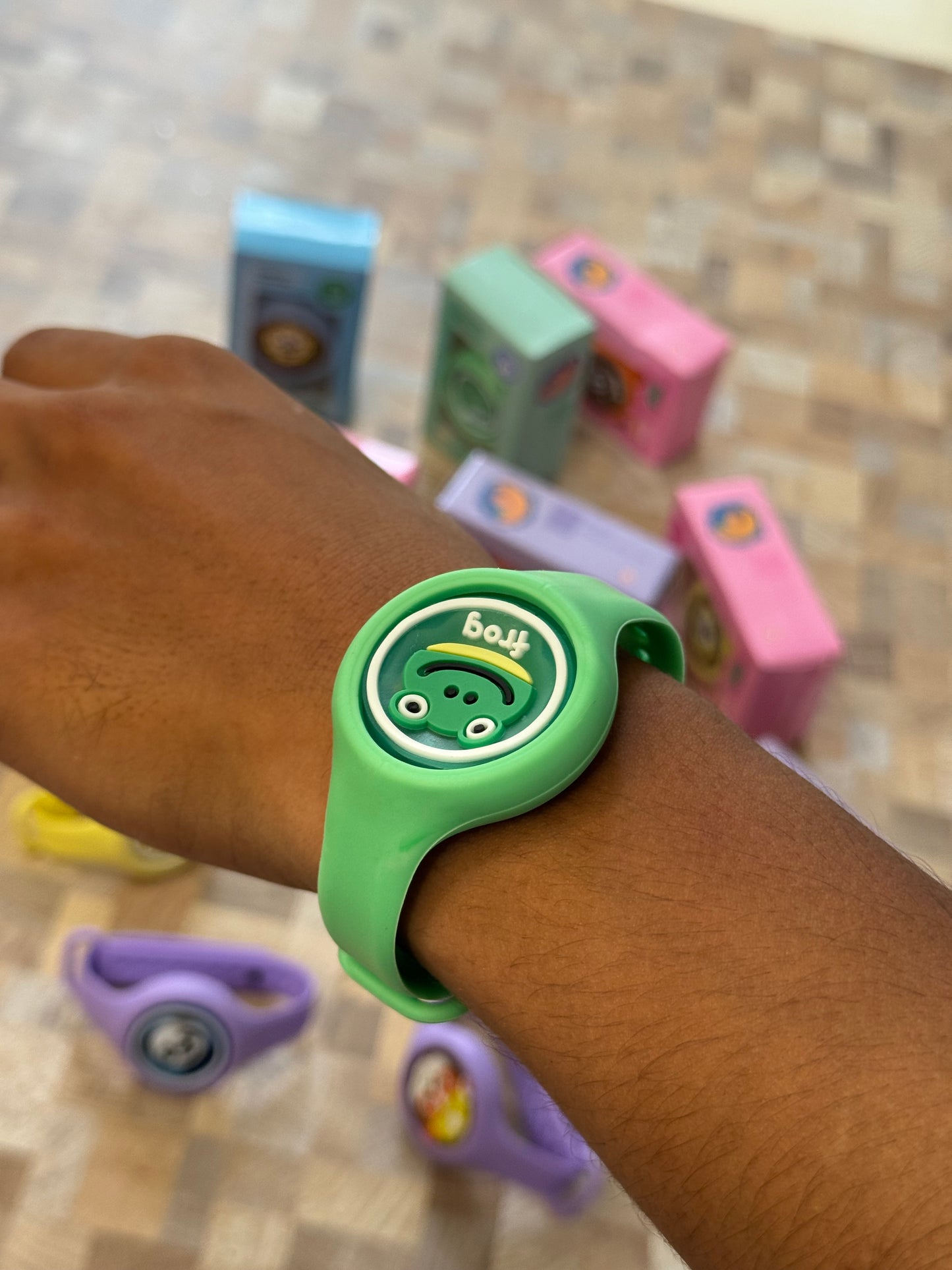 Mini Glow Character Wristband