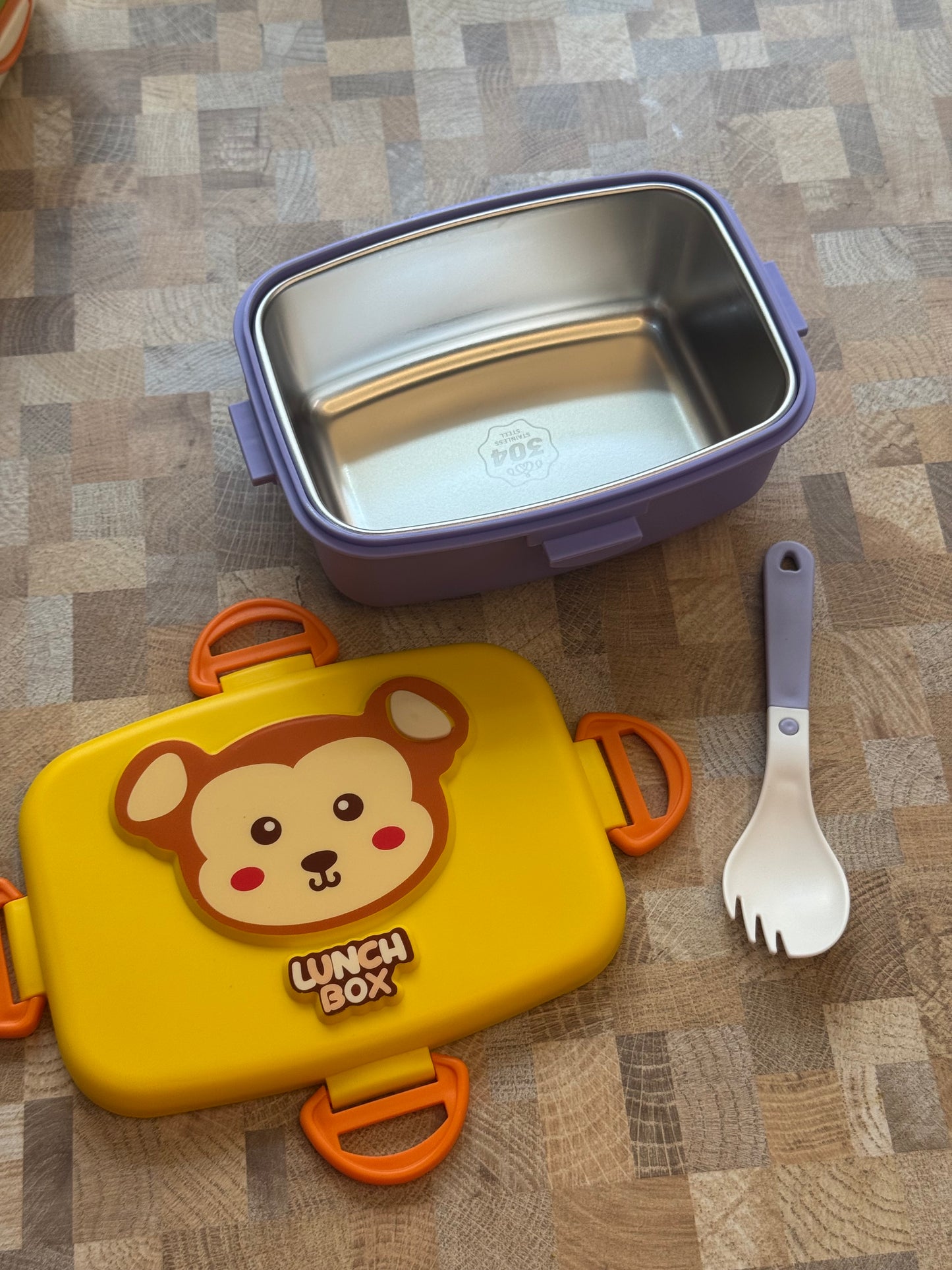 Safari Joy Kids Bento Tiffin Box