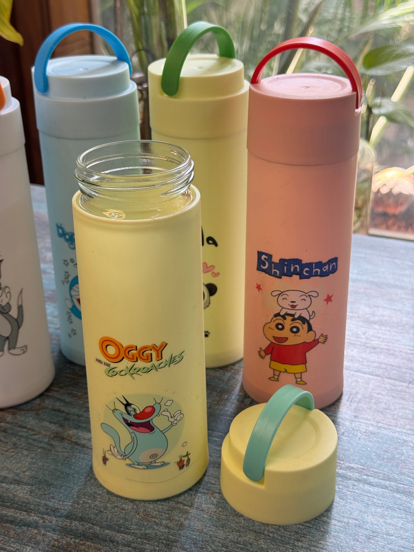 Cartoon Animated Glass Bottle