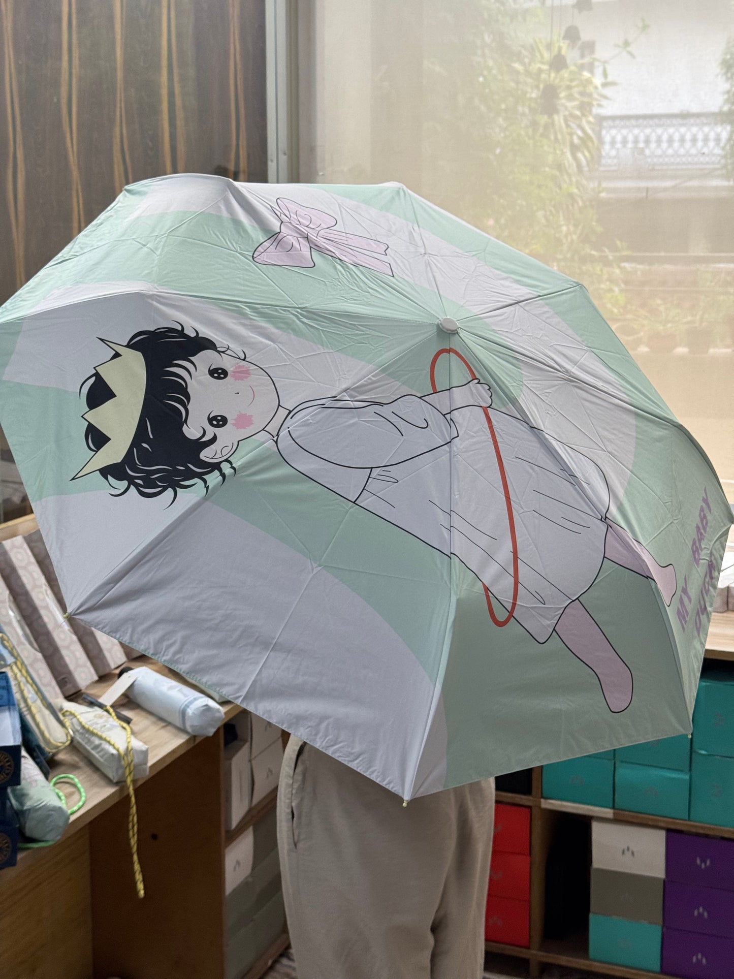 Kawaii Sling Automatic Umbrella ☂️