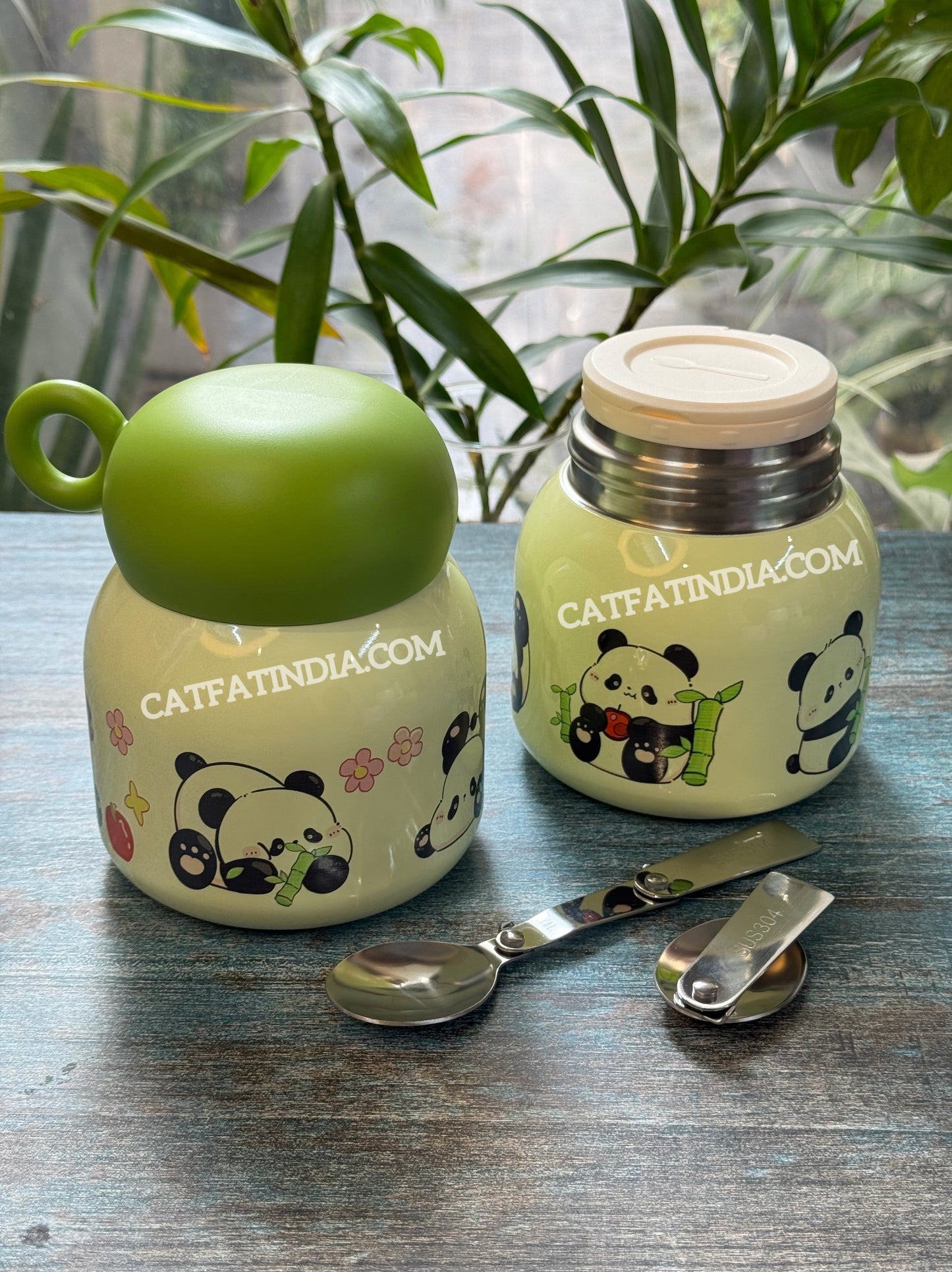 Panda & Kuromi Travel Insulated Vacuum Jug (500ML)