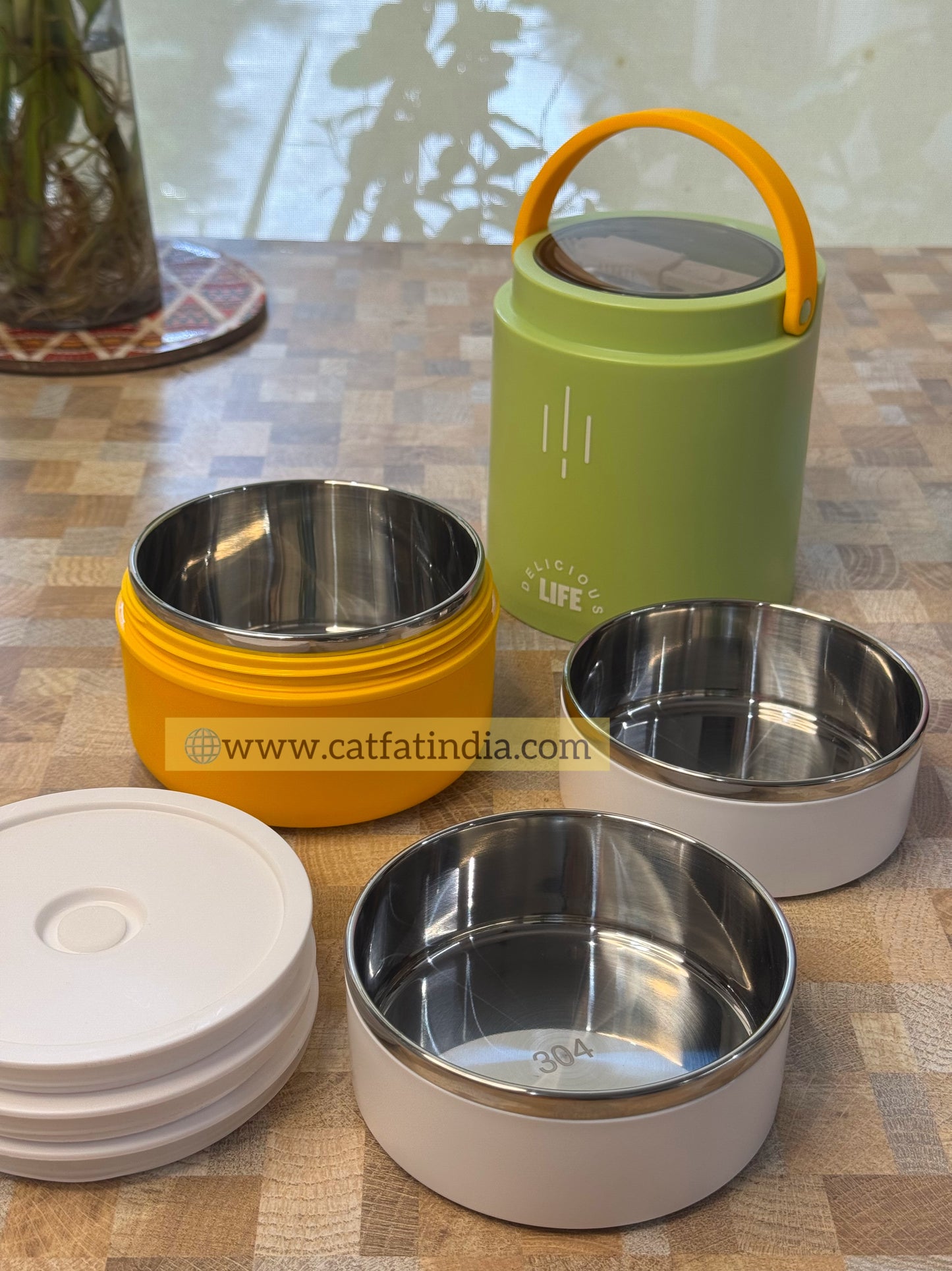 Catfatindia Hot n Fresh Lunchbox
