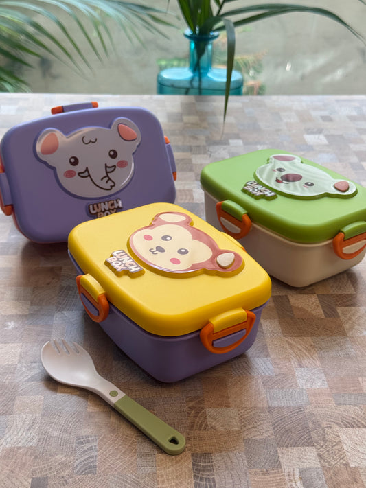 Safari Joy Kids Bento Tiffin Box