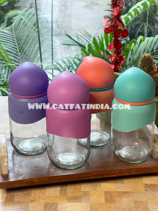 Rabbit Glass Mirror Bottle