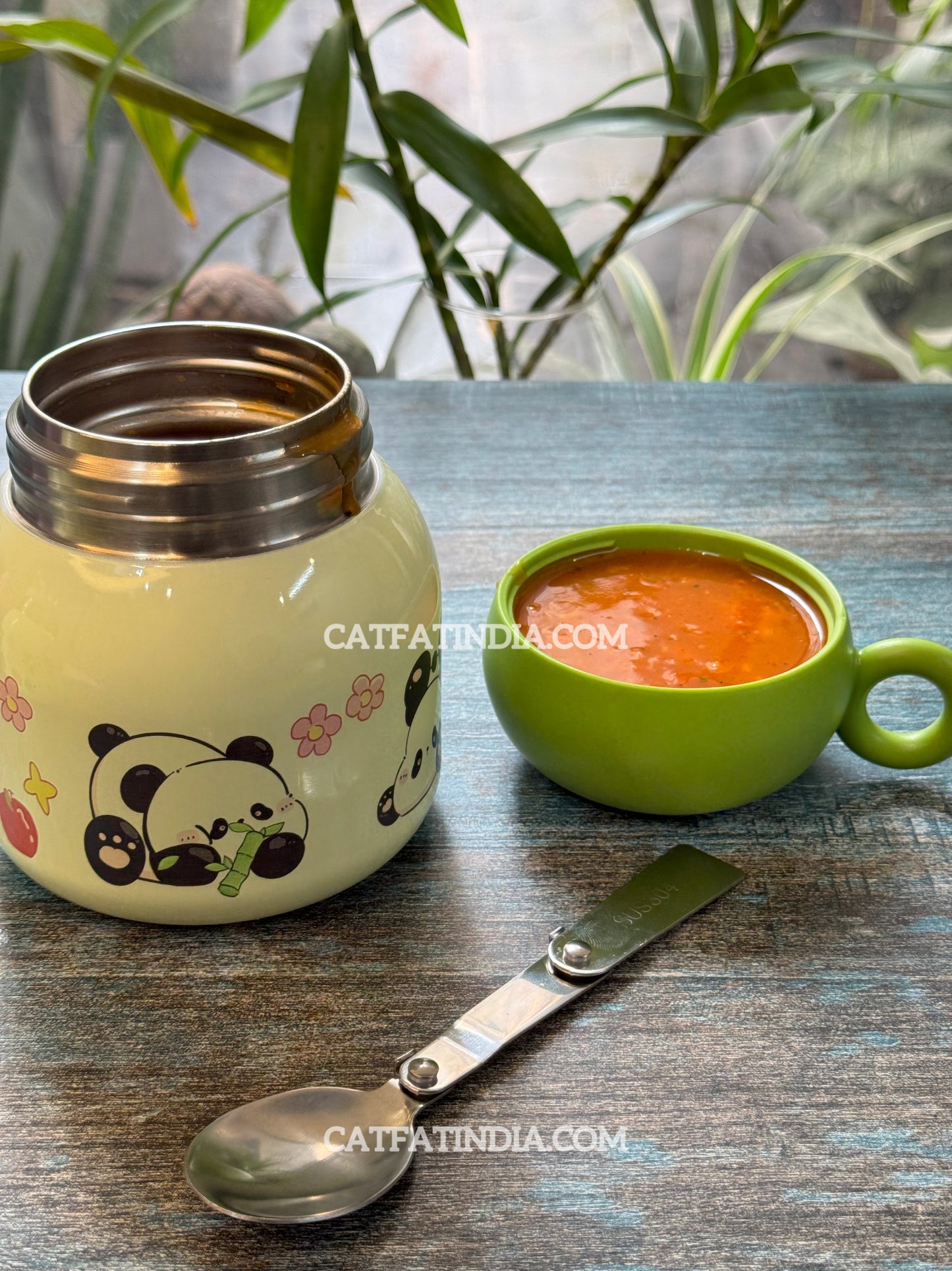 Panda & Kuromi Travel Insulated Vacuum Jug (500ML)