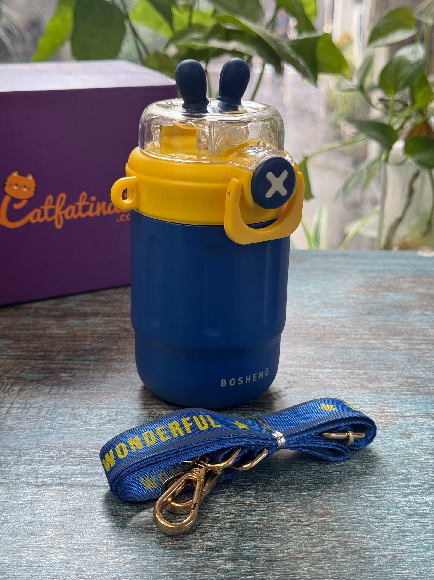 Bunny Pop Portable Kids Water Bottle