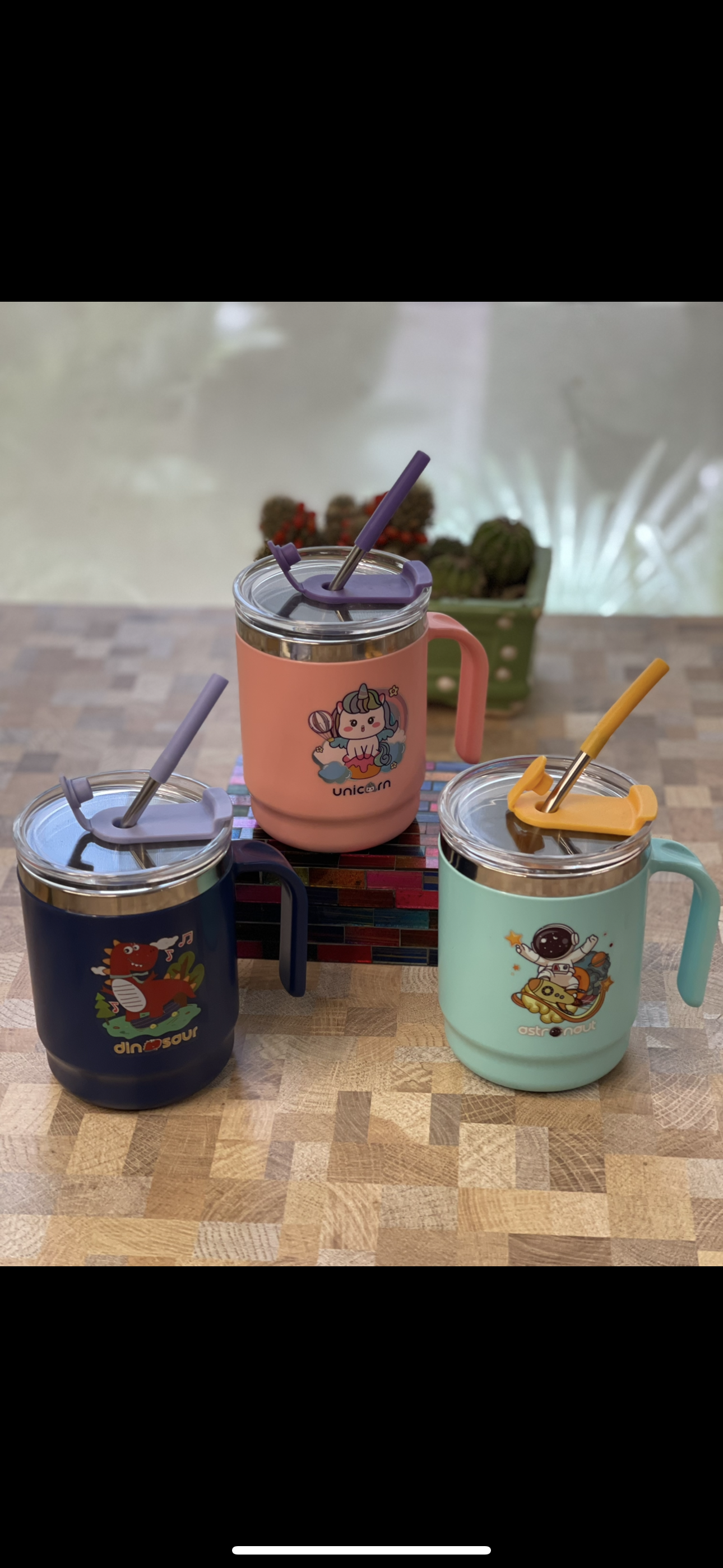 Kids Character Mug (Stainless Steel)