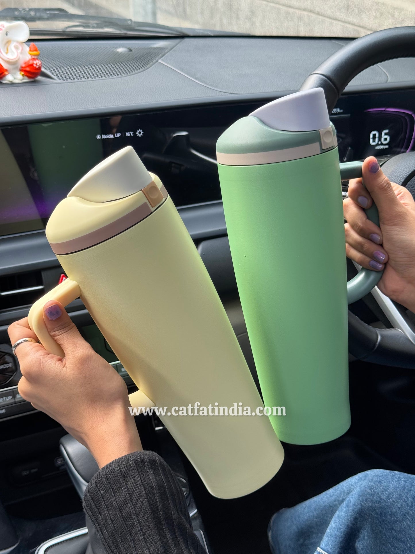 Pop Luxe Tumbler Insulated Tumbler With Handle 40(OZ)