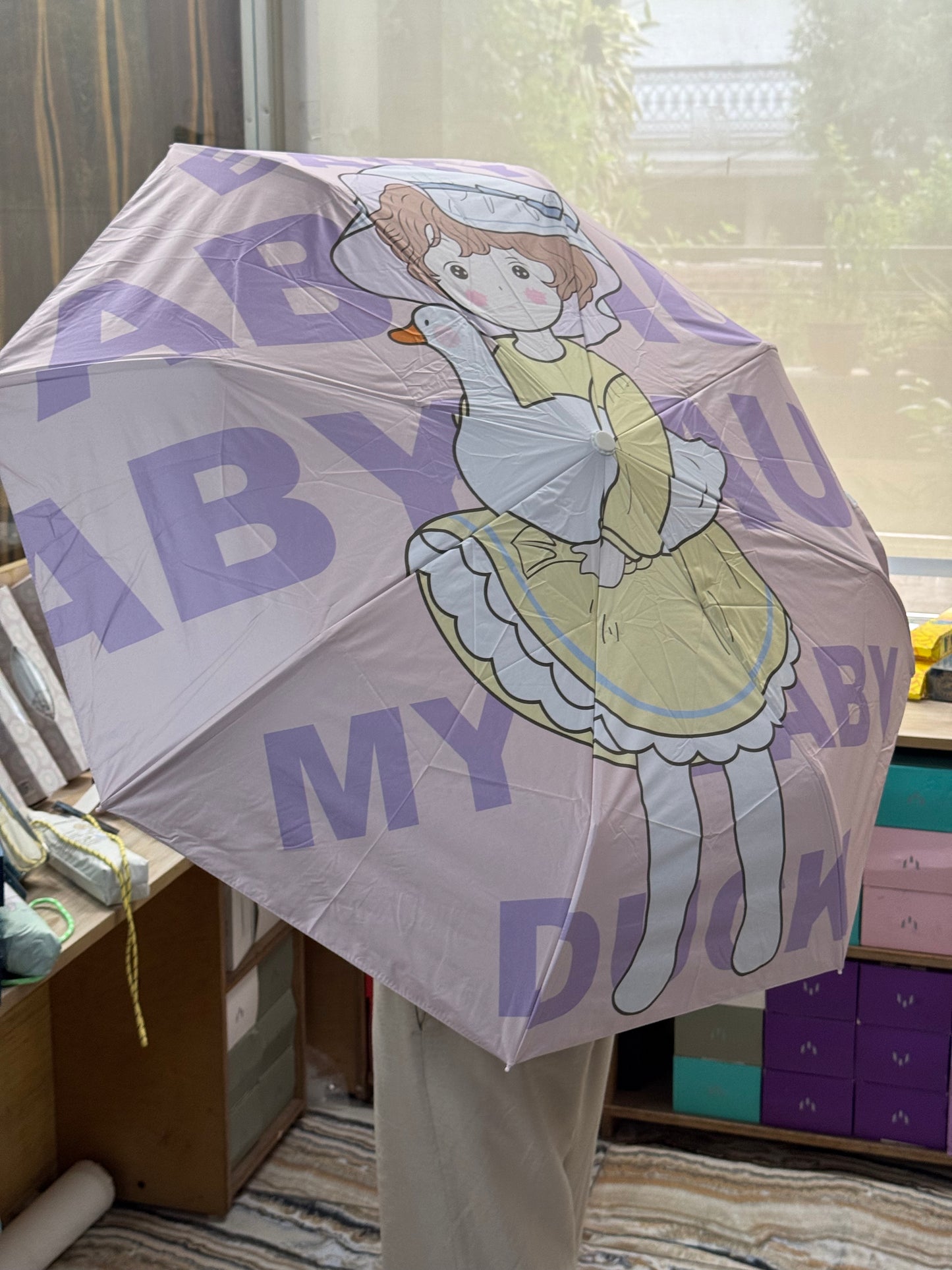 Kawaii Sling Automatic Umbrella ☂️