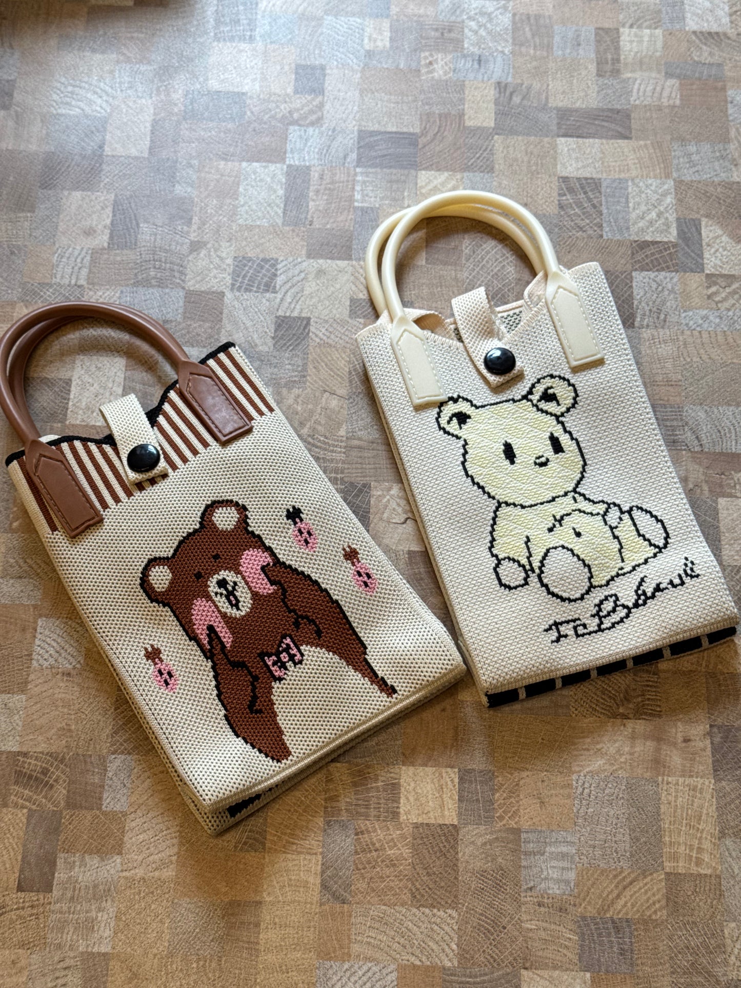Mini Knit Sling Bag