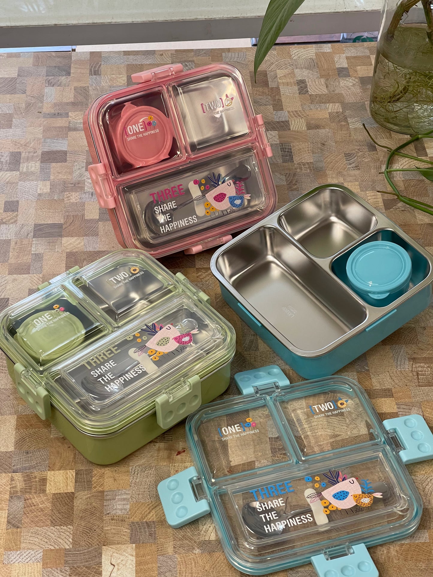 Fusion bento box ( stainless steel)