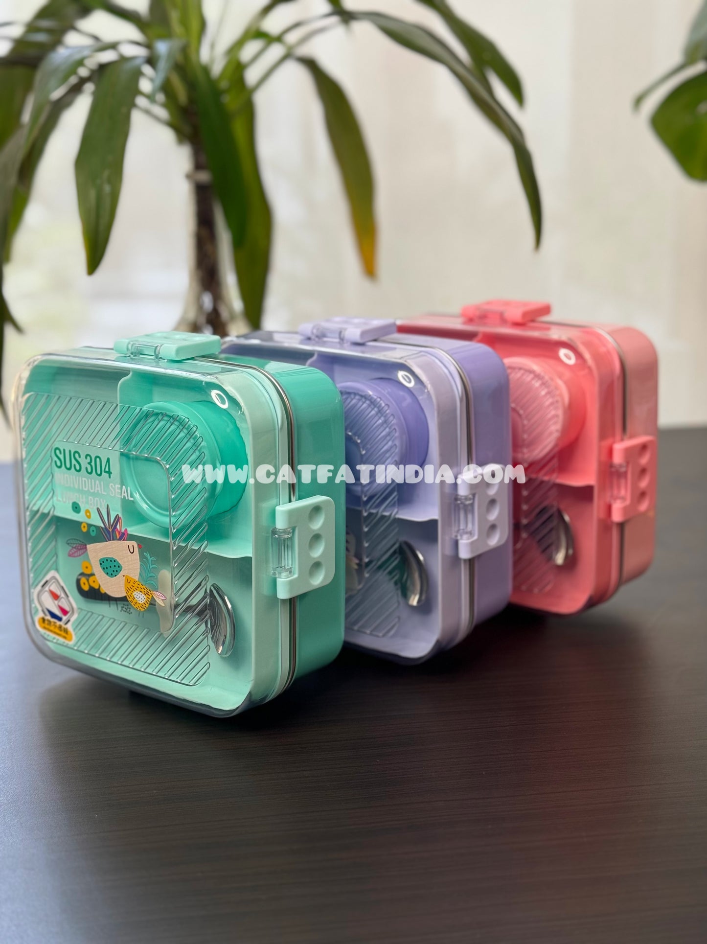 Birdy Bento Box (Stainless Steel)