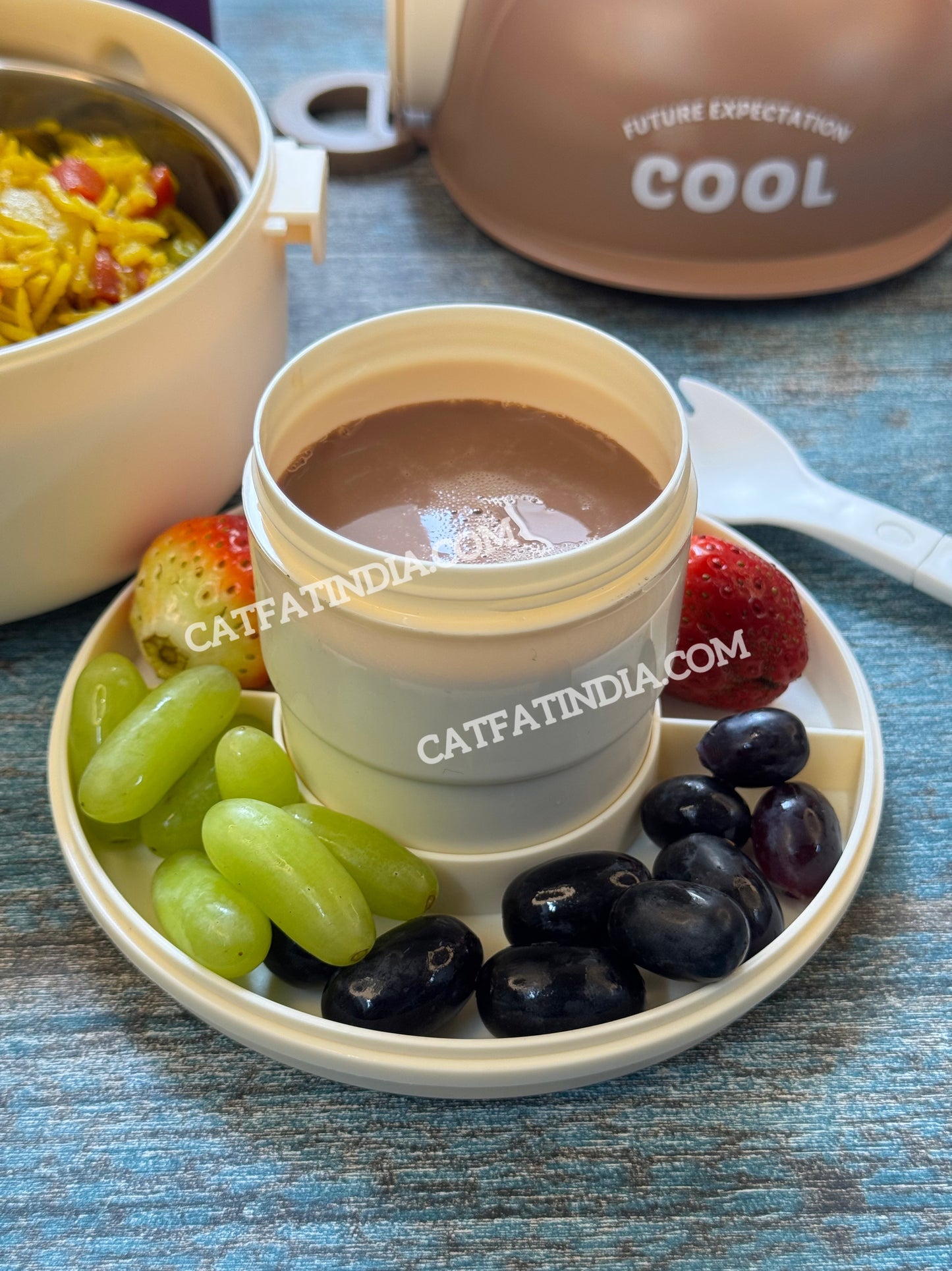 Cool Bear Stainless Steel Lunch Box (+1 FREE GIFT) 🎁