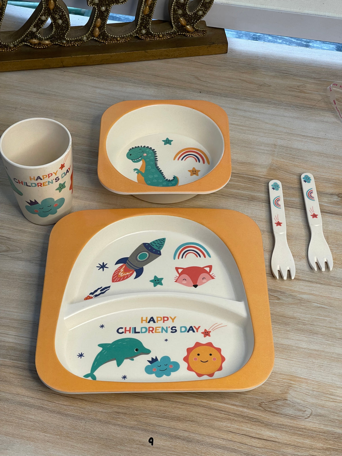 Dino Bamboo Set