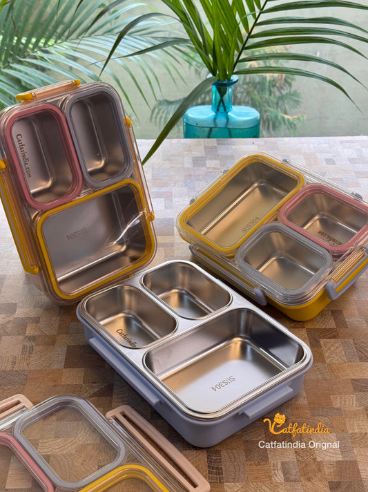 Cloudy Lunch Box (3 Compartments)