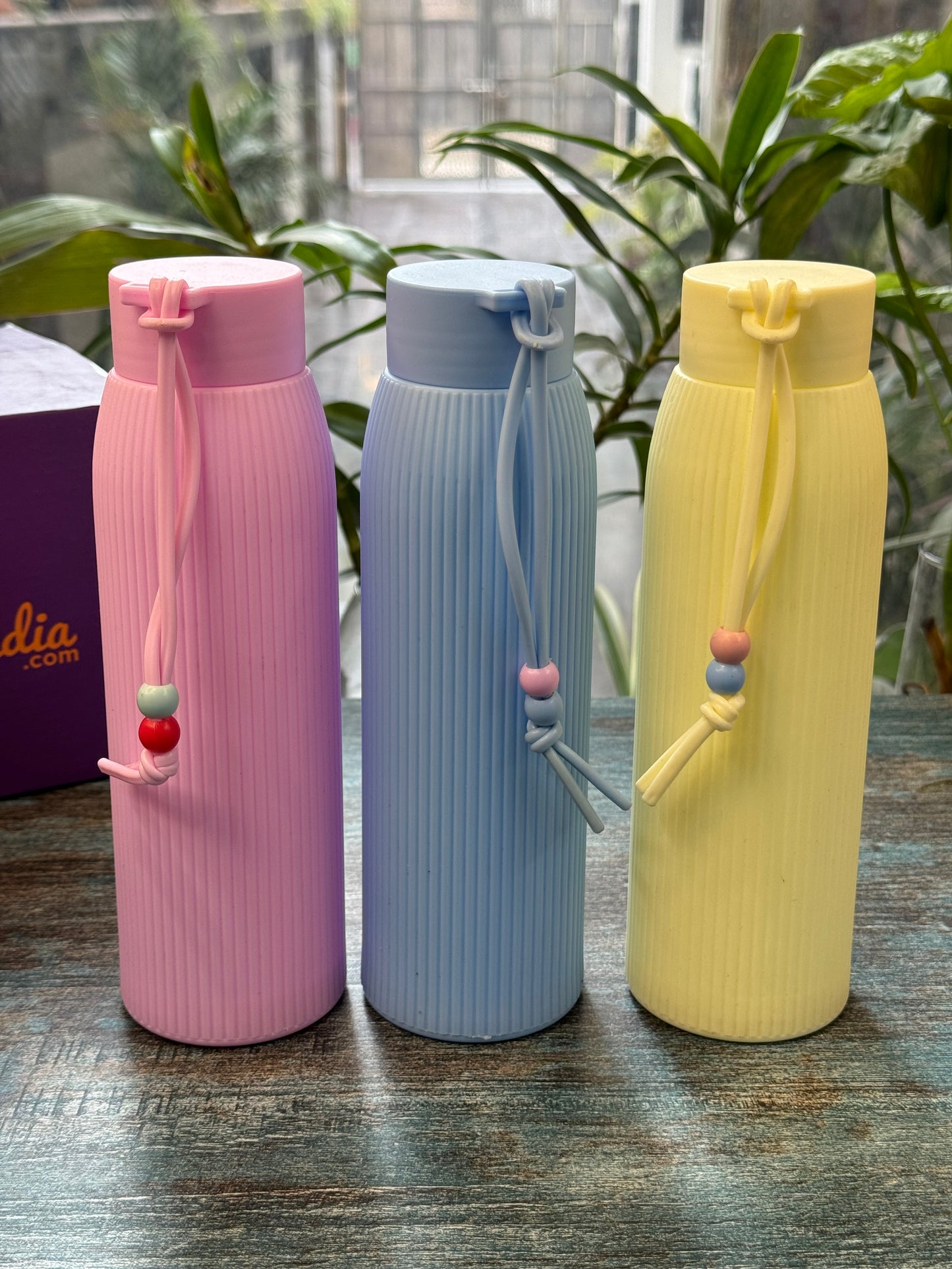 Pastel Glass Bottle