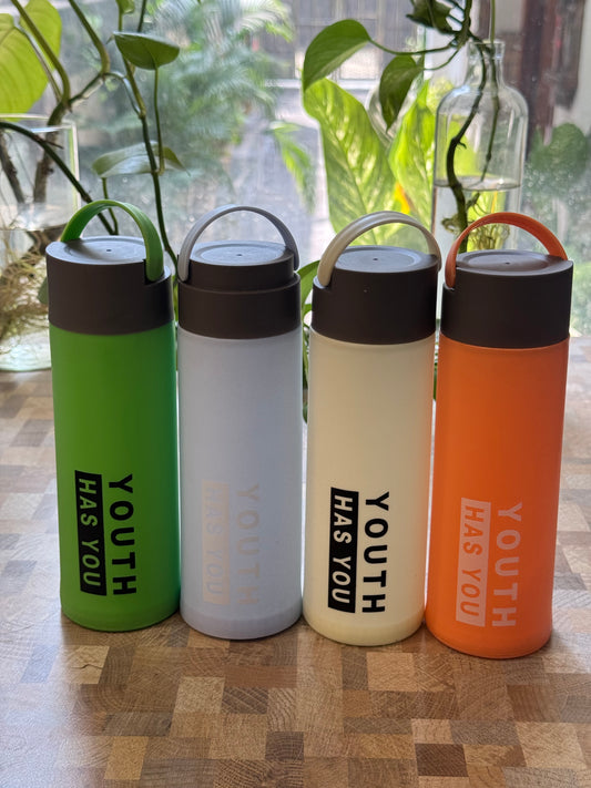 HydraPop Youth Glass Bottle (BPA FREE ~ 450ML)
