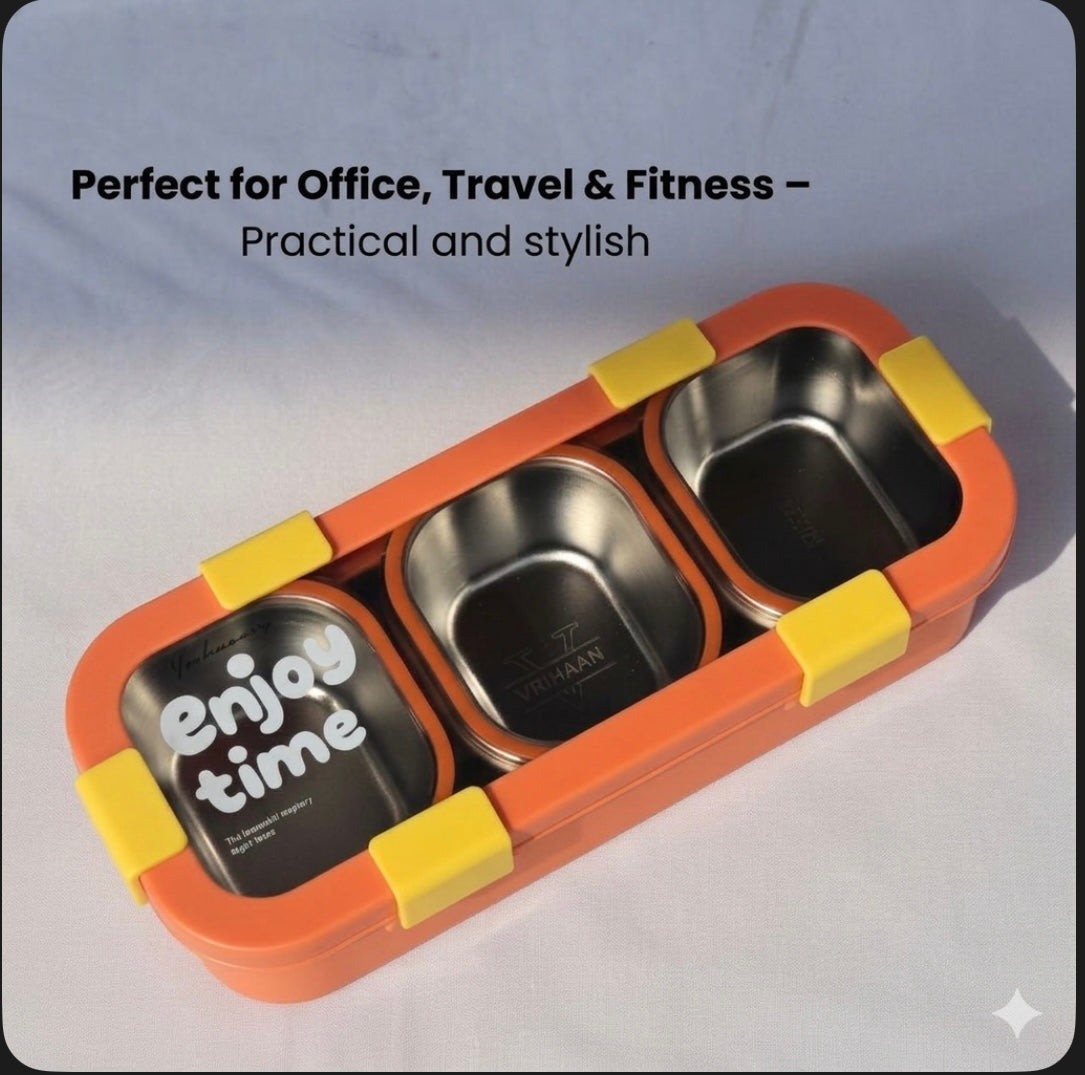Stylish Leak-Lock Pro Lunch Box