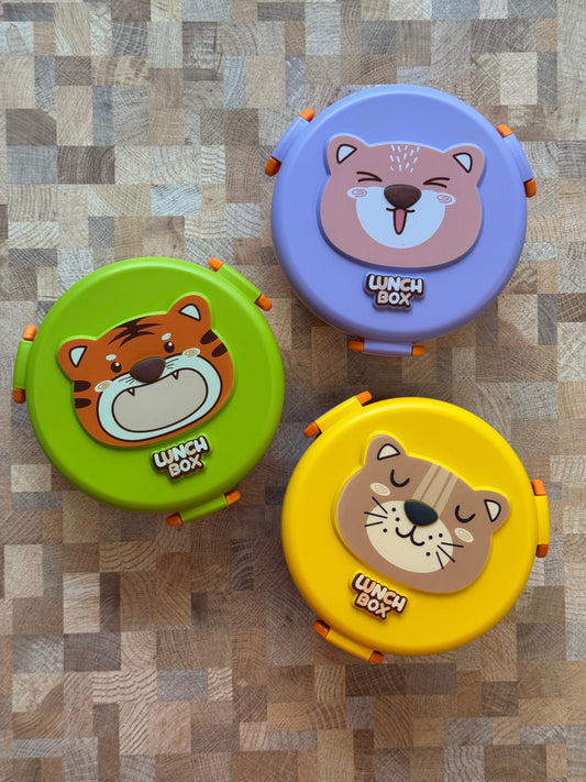 Happy Joy Round Bento Box