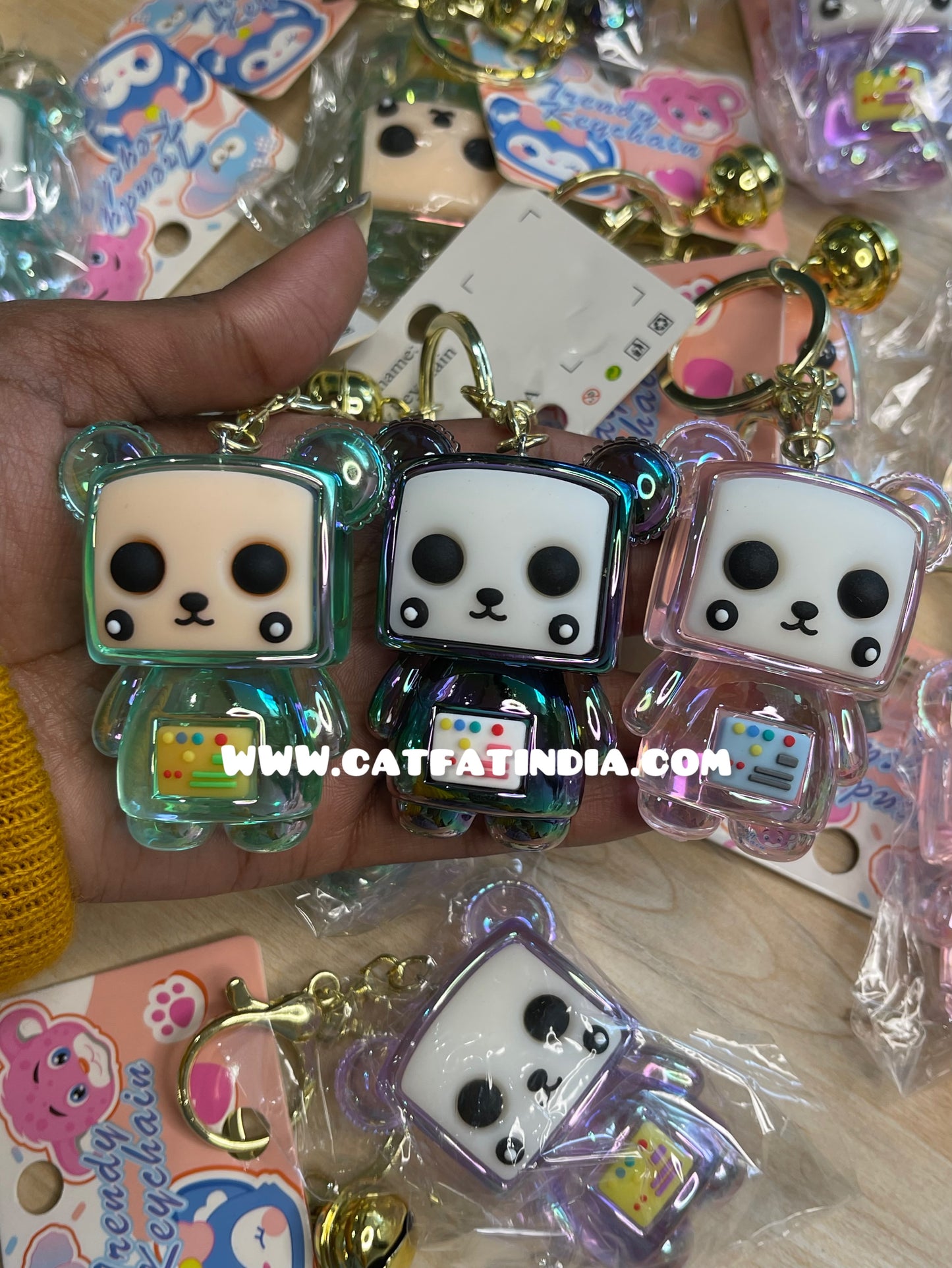 PandaPop Key Chain