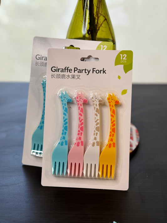 Kids Giraffe Fork (Set of 12)