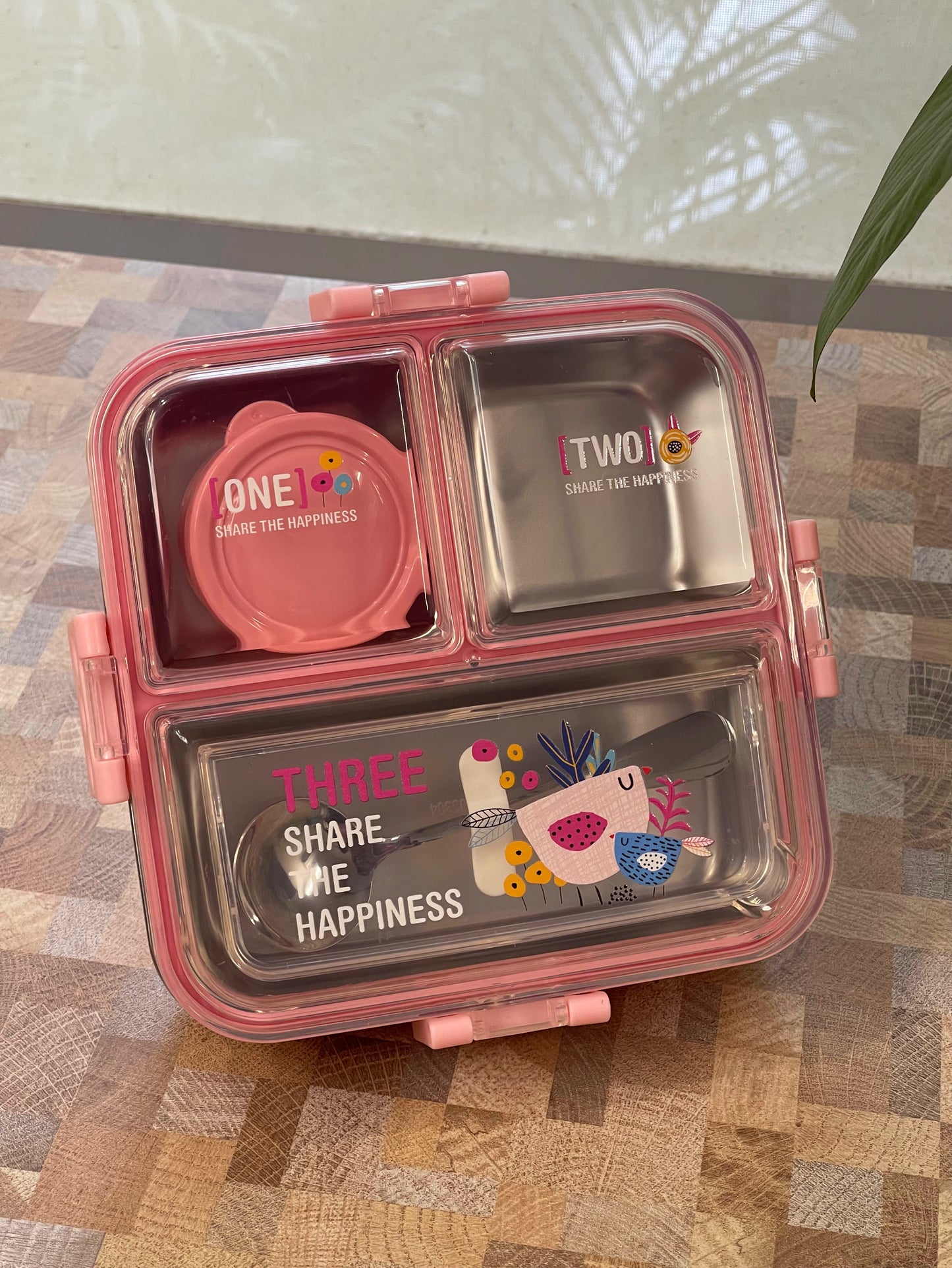 Fusion bento box ( stainless steel)