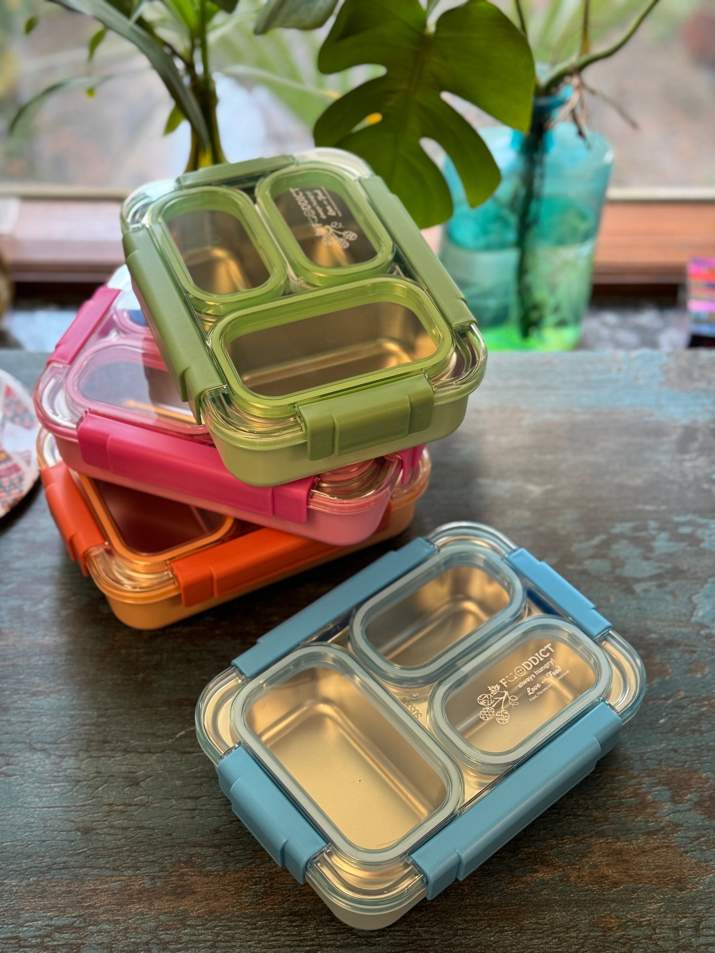 Tokyo Bento Lunch Box (Leakproof+Free Cutlery)