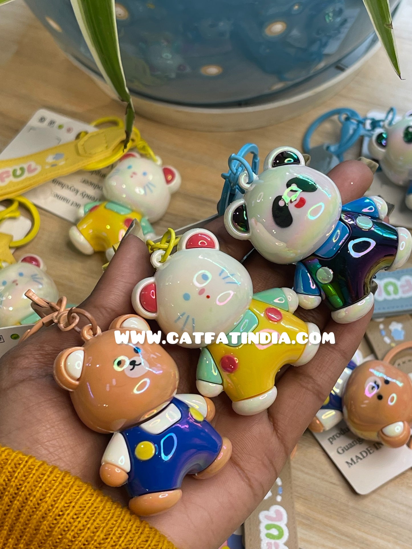 Cartoon Bear keychain