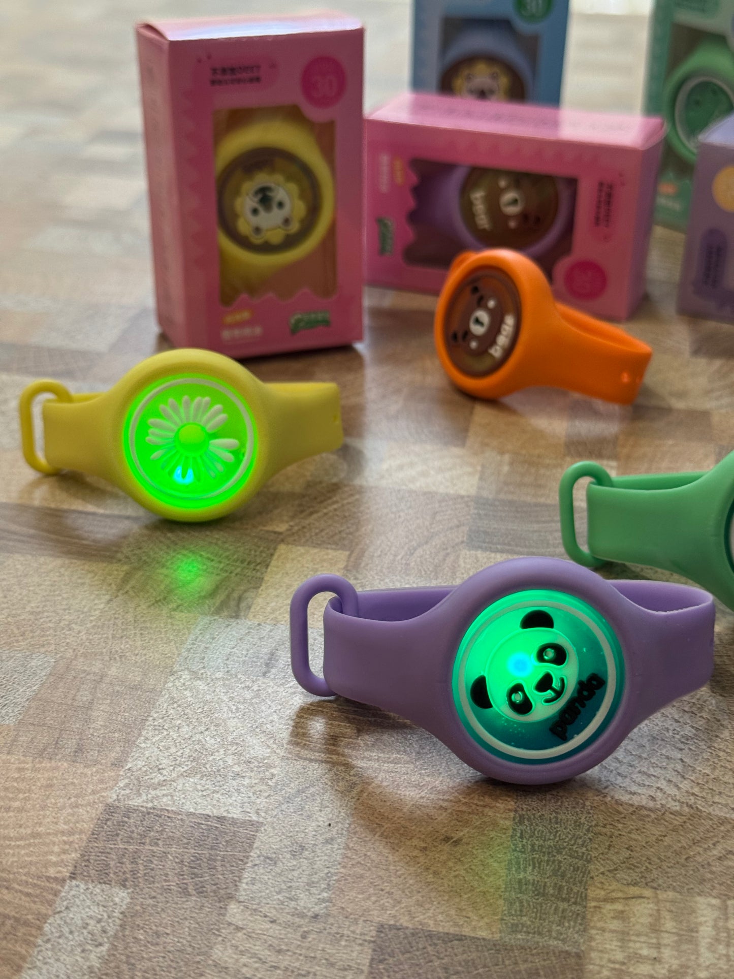 Mini Glow Character Wristband
