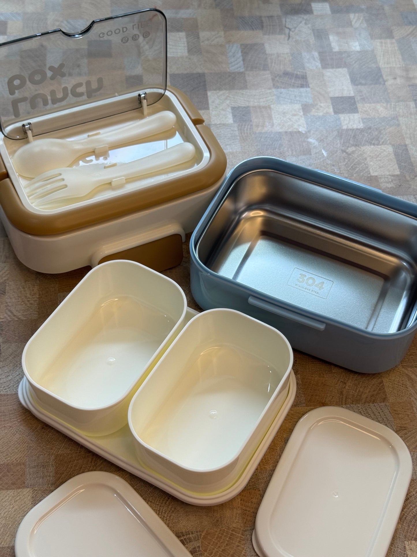 Yum Bite Dual Decker Bento Box