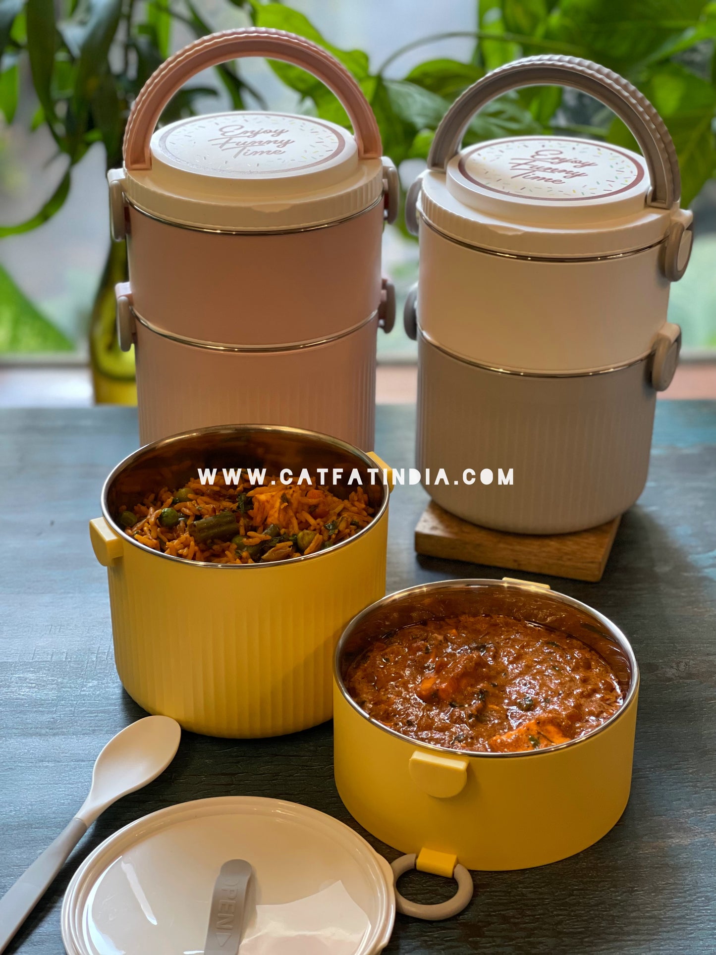 Catfat Dabba Wala Lunch Box (1000ML+500ML)