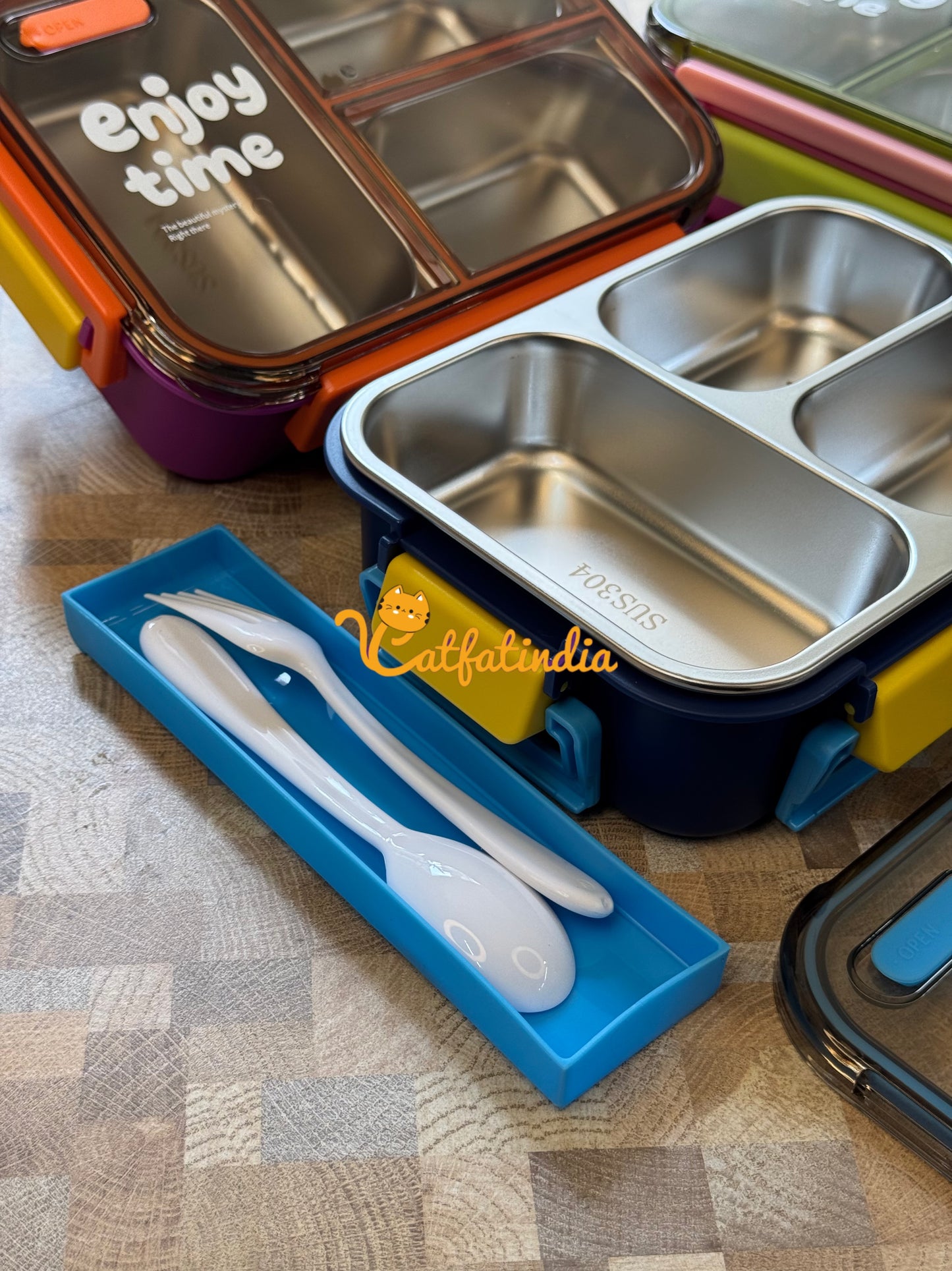 Slide Mate Steel Bento