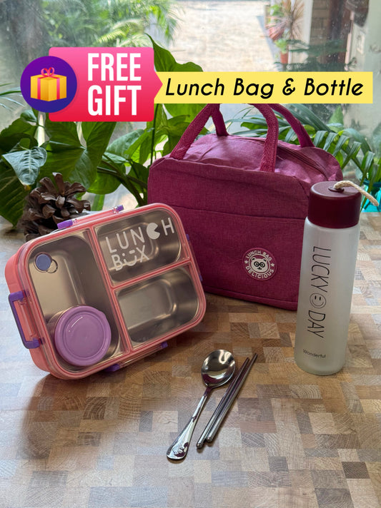 Perfect Portion bento box (LUNCH BAG & BOTTLE)
